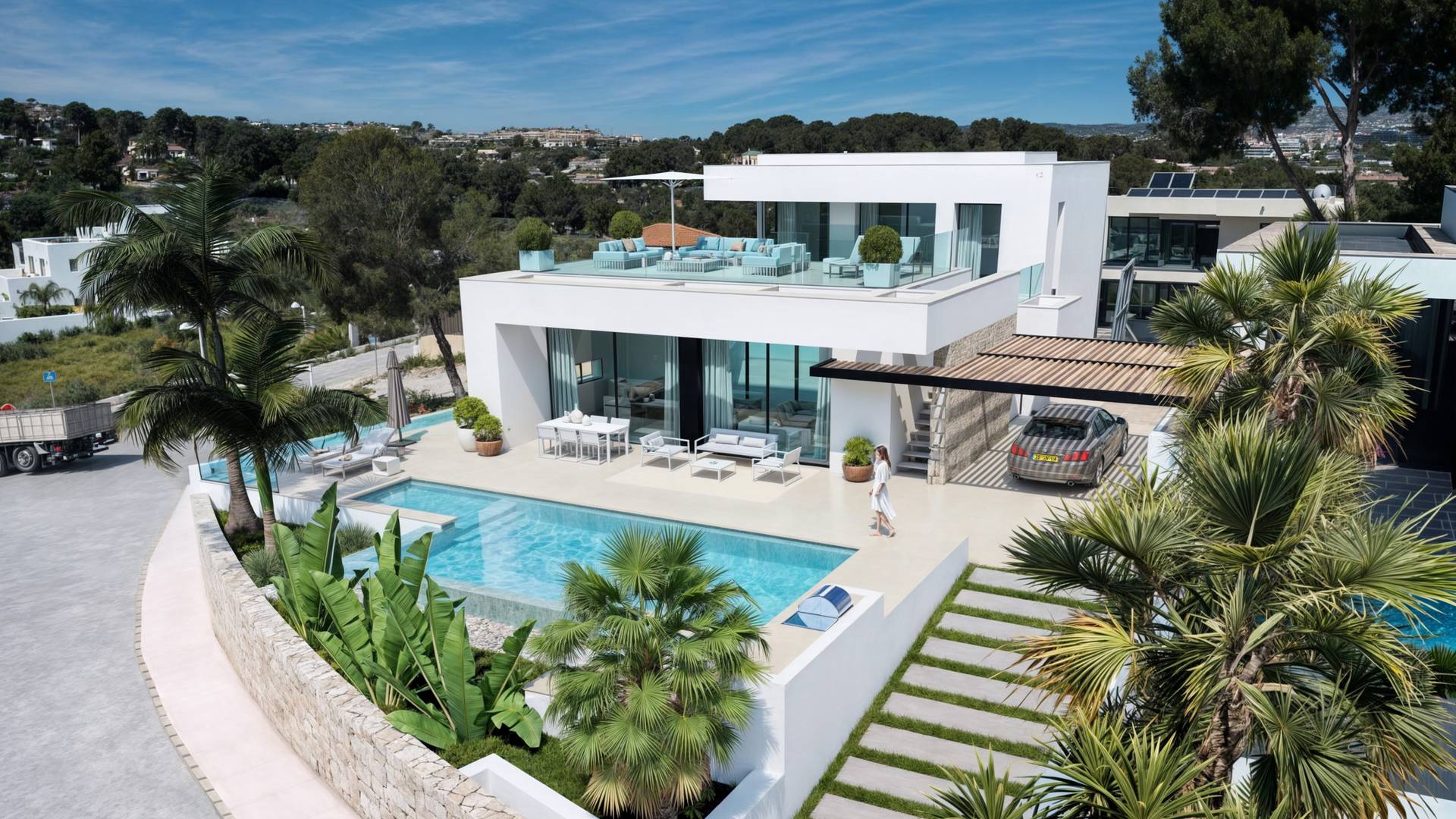 Nueva construcción  - Villa independiente - Moraira - Moraria