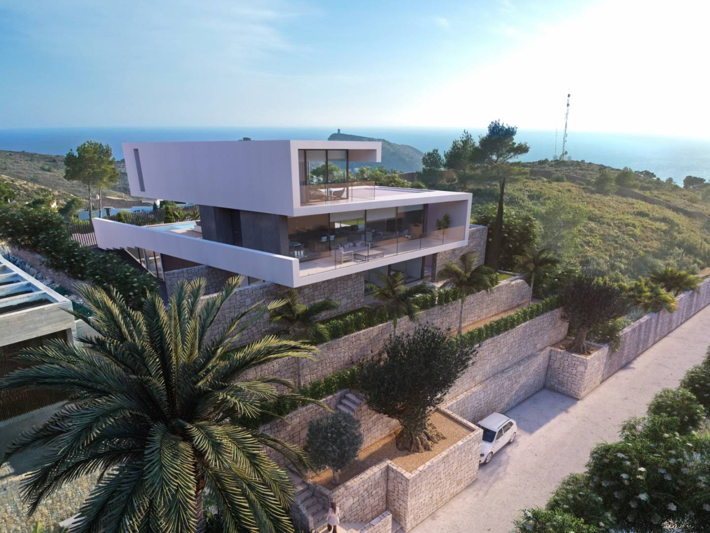 Nueva construcción  - Villa independiente - Moraira - Moraria