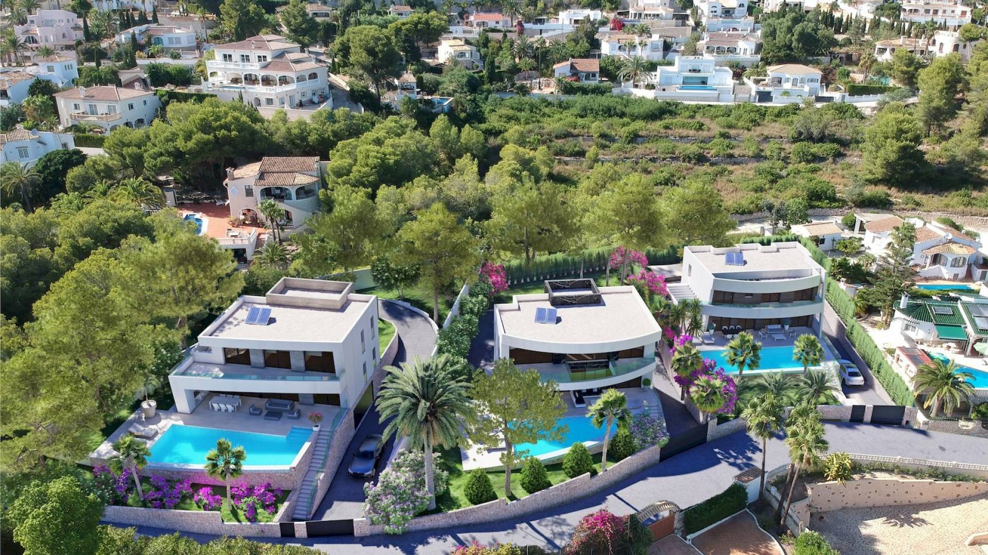 Nueva construcción  - Villa independiente - Moraira - Moraria