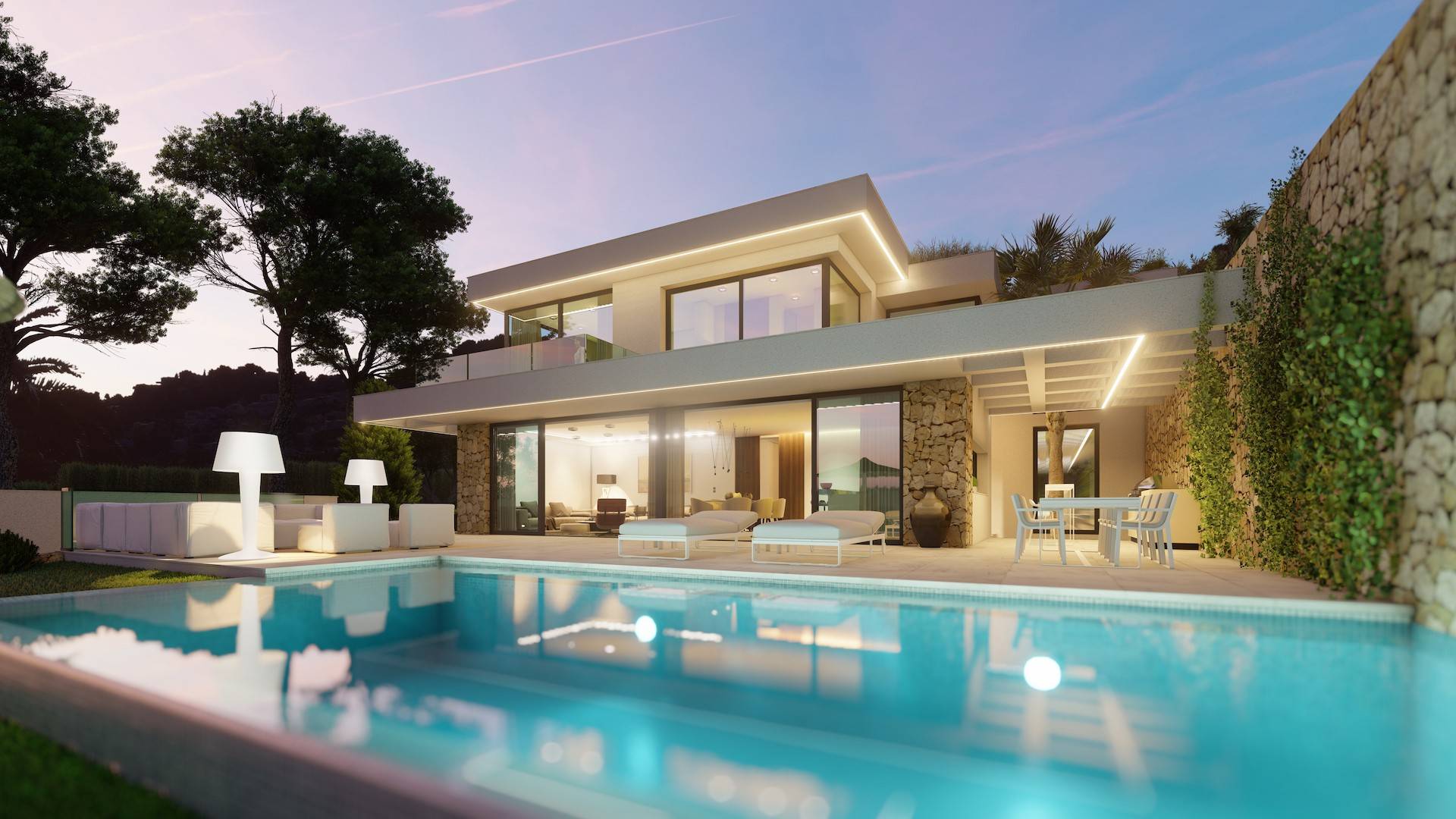 Nueva construcción  - Villa independiente - Moraira - Moraria