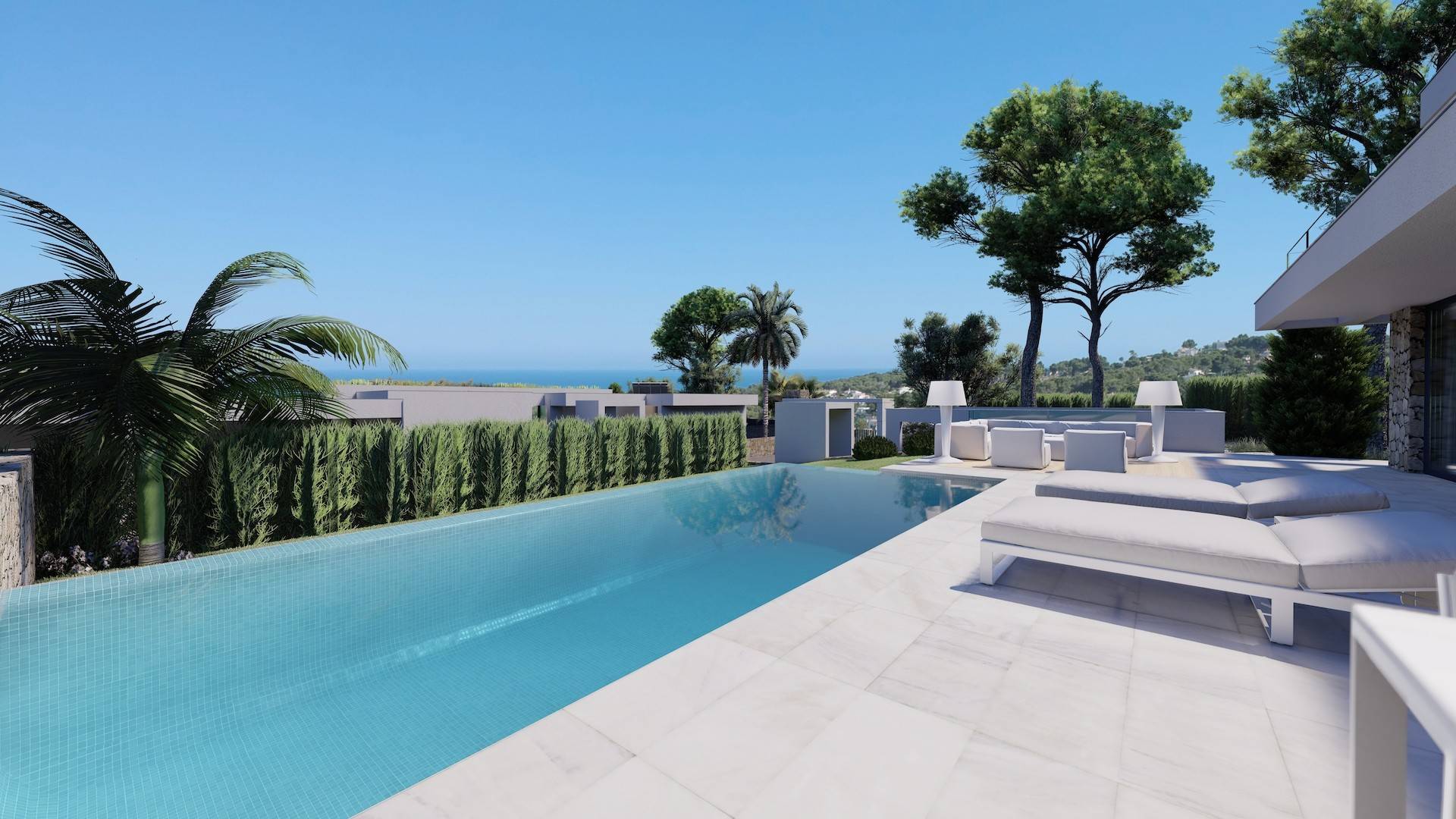 Nueva construcción  - Villa independiente - Moraira - Moraria