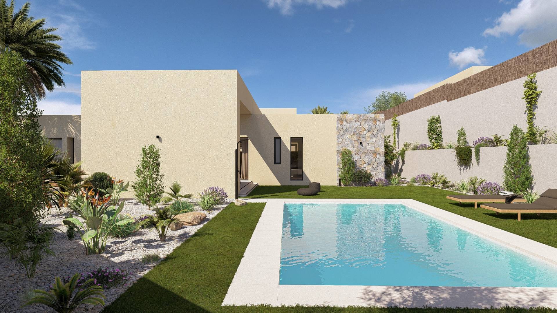 Nueva construcción  - Villa independiente - MURCIA - BAÑOS Y MENDIGO/ ALTAONA GOLF