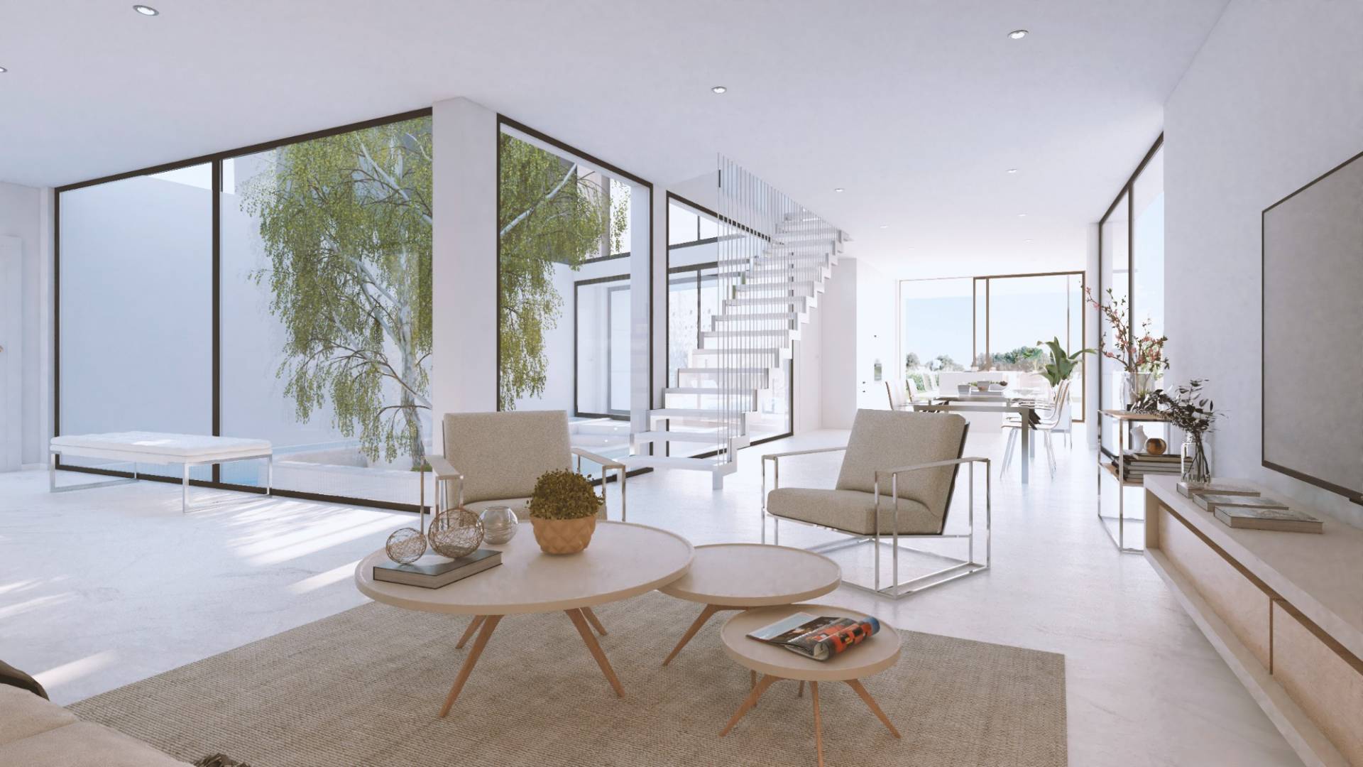 Nueva construcción  - Villa independiente - MURCIA - BAÑOS Y MENDIGO/ ALTAONA GOLF