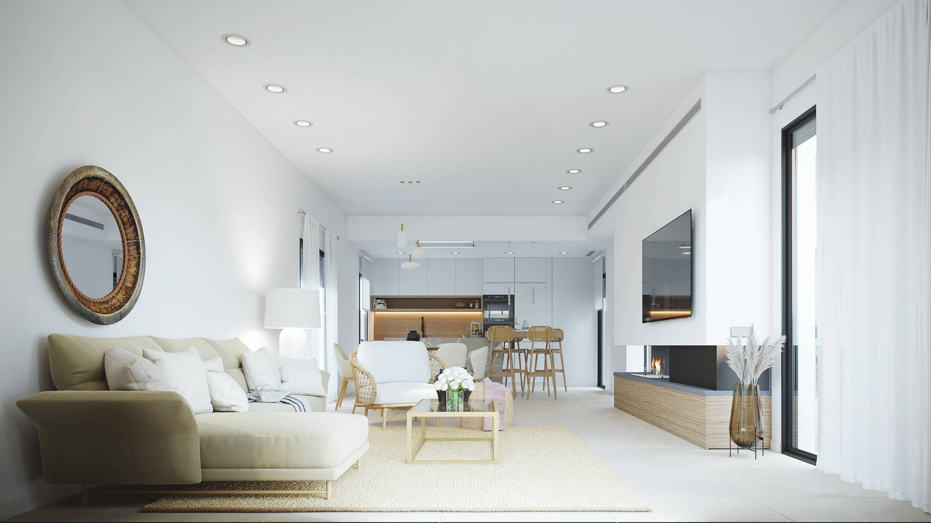 Nueva construcción  - Villa independiente - MURCIA - BAÑOS Y MENDIGO/ ALTAONA GOLF