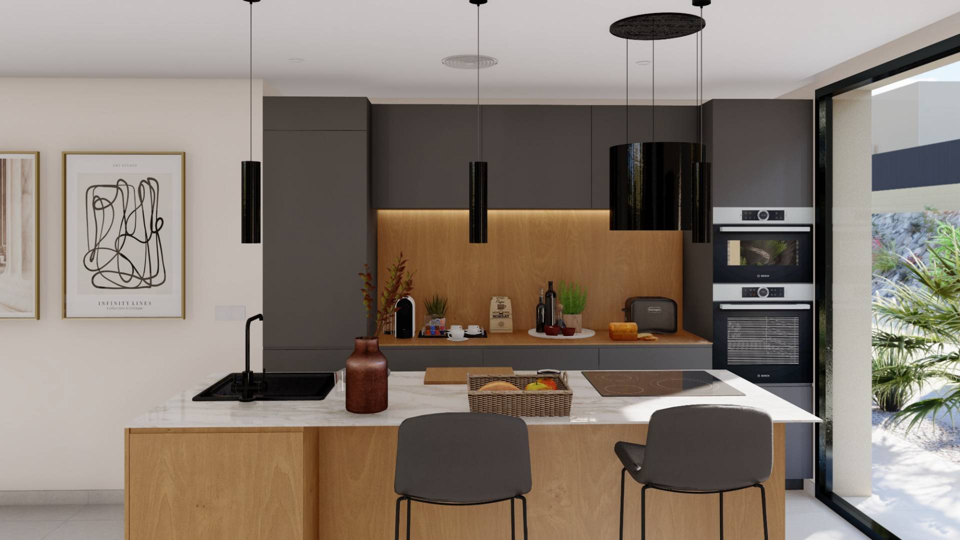 Nueva construcción  - Villa independiente - MURCIA - BAÑOS Y MENDIGO/ ALTAONA GOLF