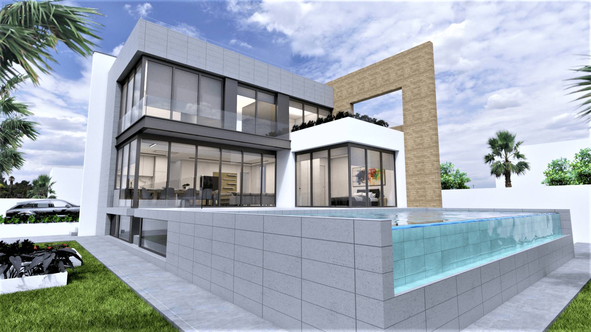 Nueva construcción  - Villa independiente - Orihuela Costa - Cabo roig - La Zenia