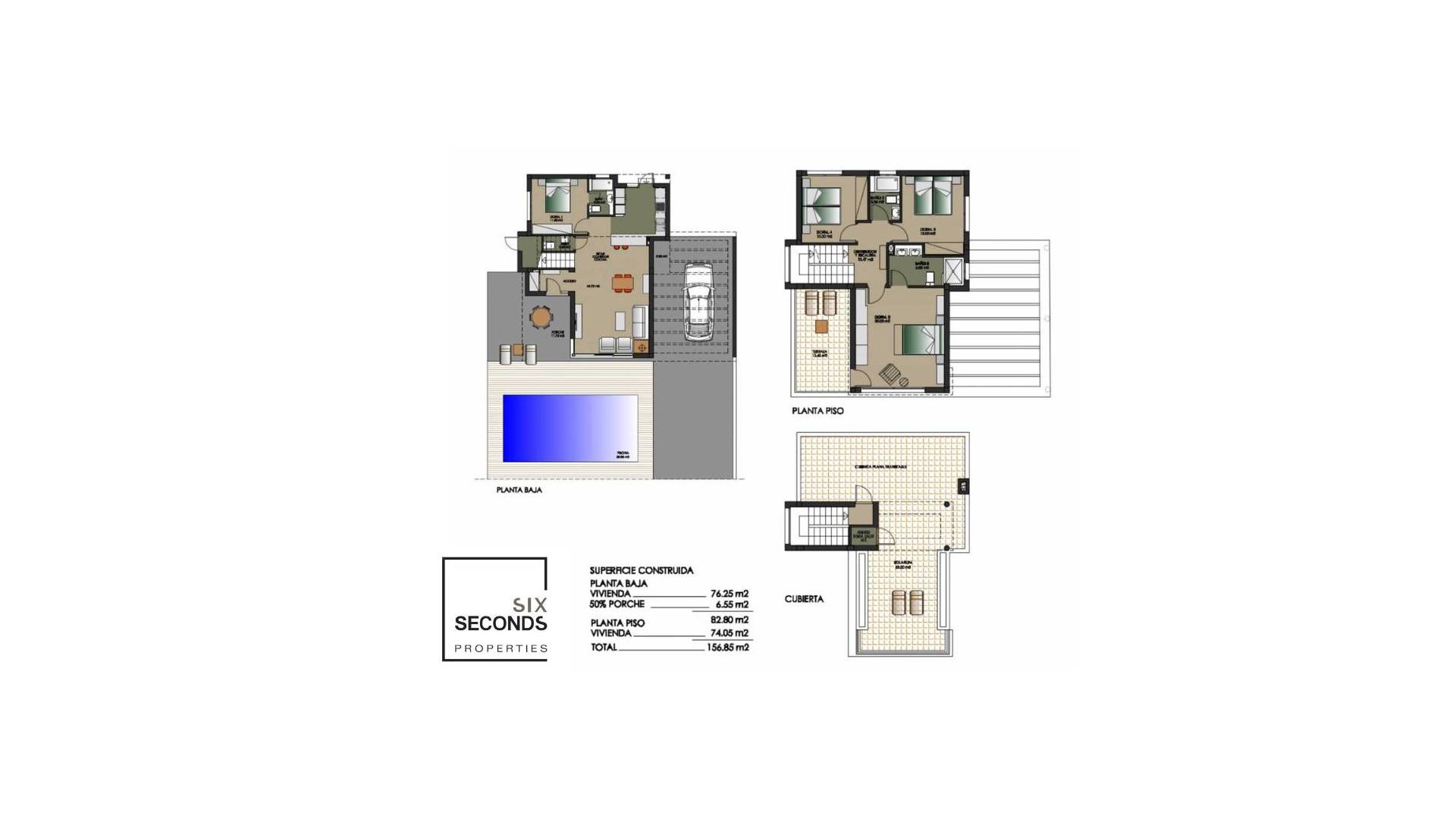 Nueva construcción  - Villa independiente - Orihuela Costa - Dehesa de Campoamor