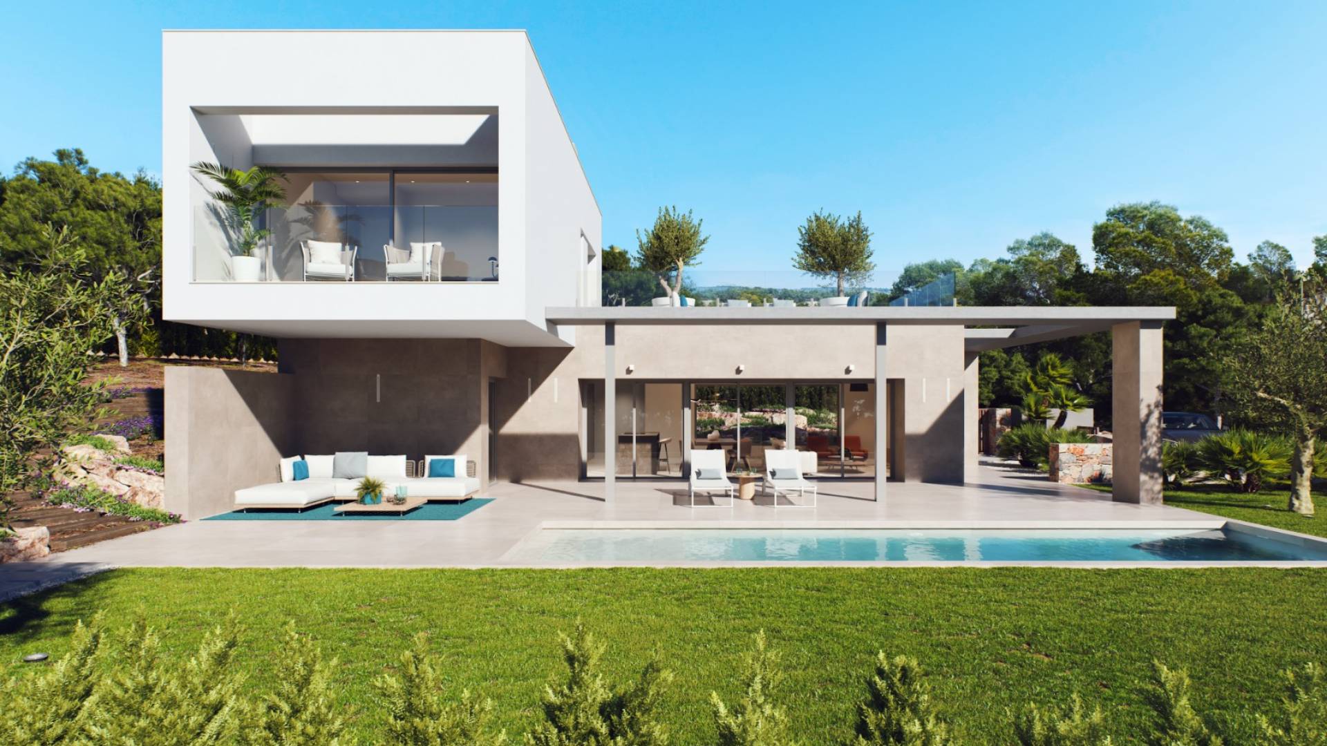 Nueva construcción  - Villa independiente - Orihuela Costa - Las Colinas Golf