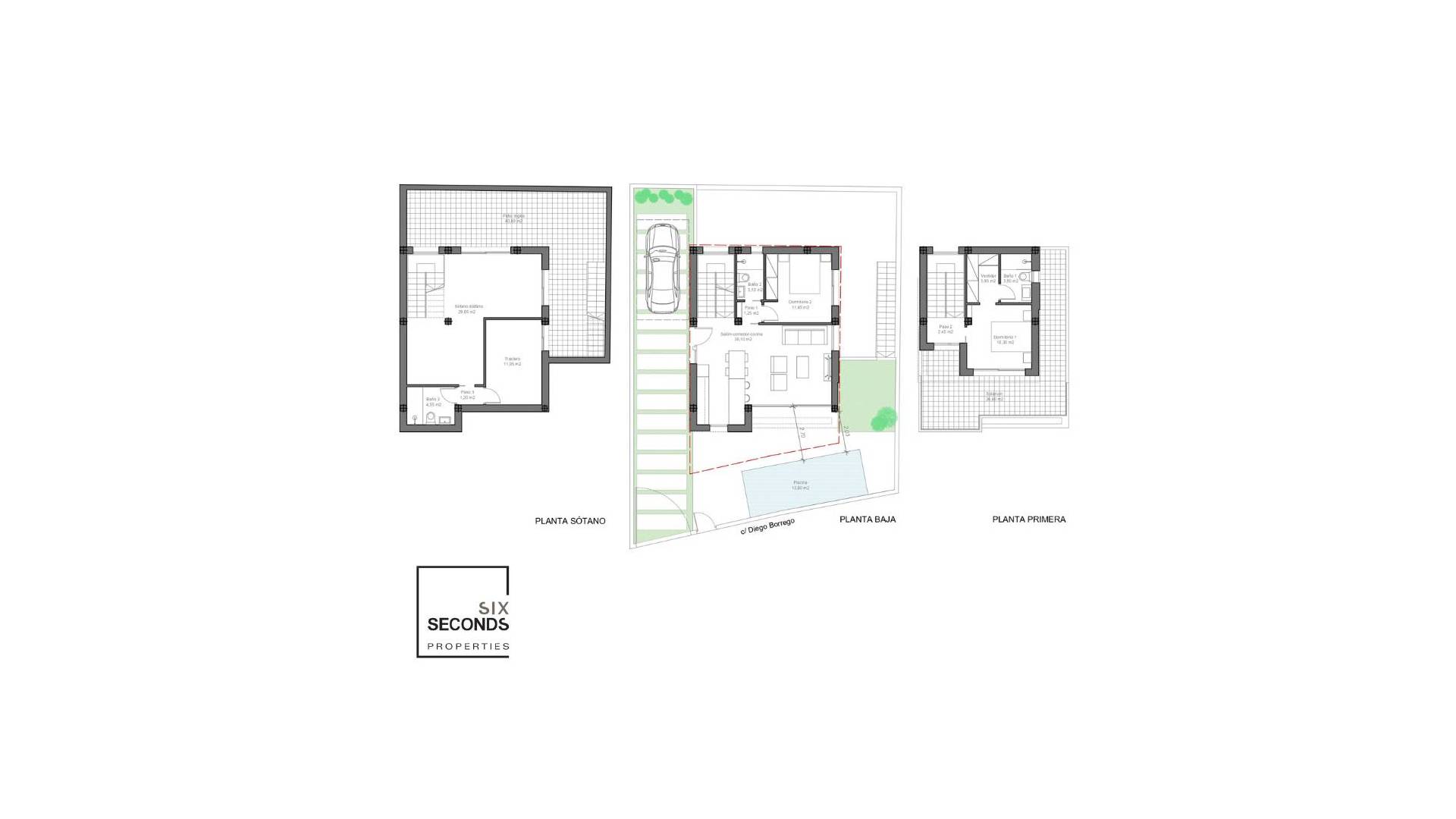 Nueva construcción  - Villa independiente - Pilar de la Horadada - Lo Romero Golf