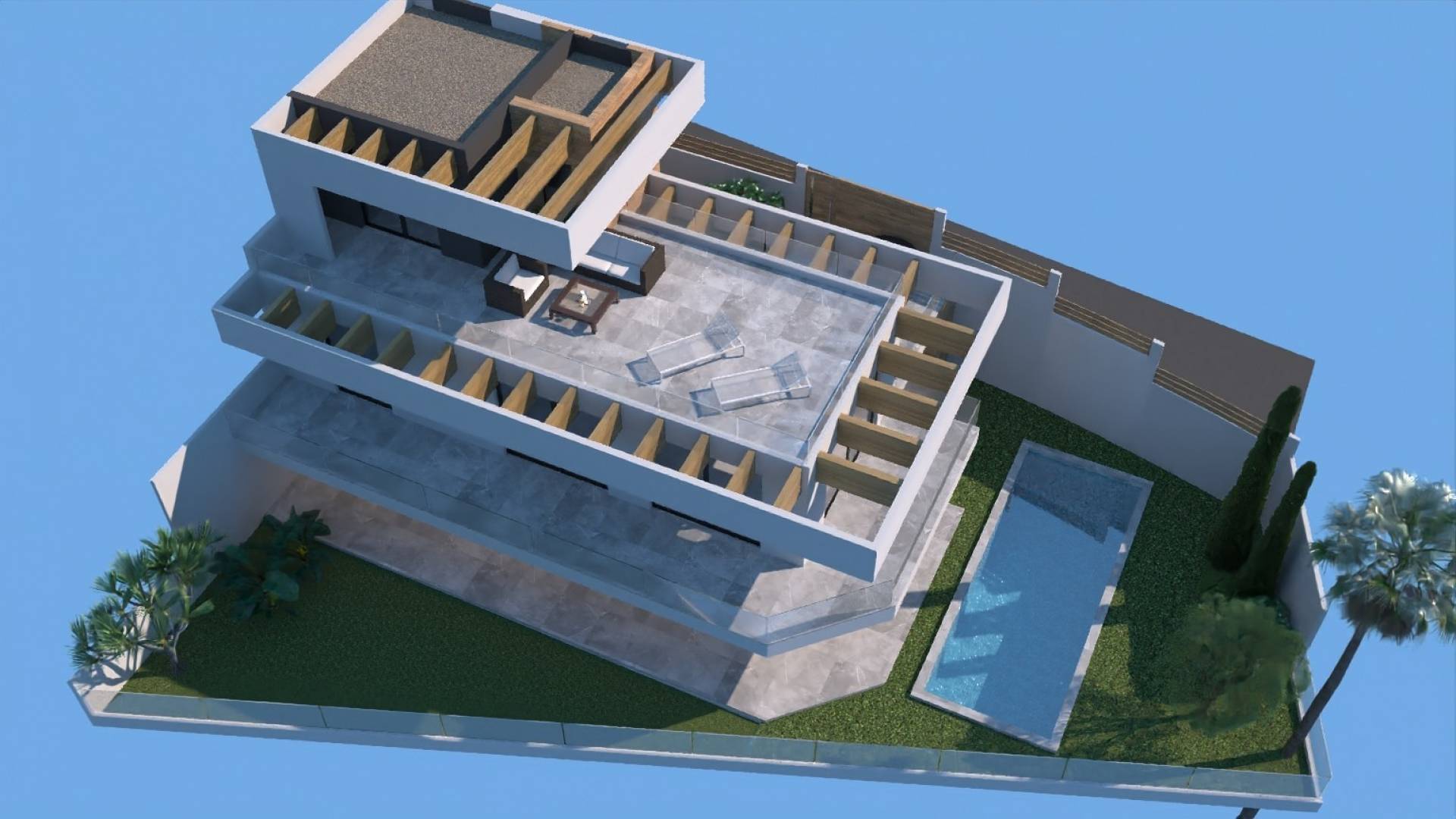 Nueva construcción  - Villa independiente - Rojales - Ciudad Quesada