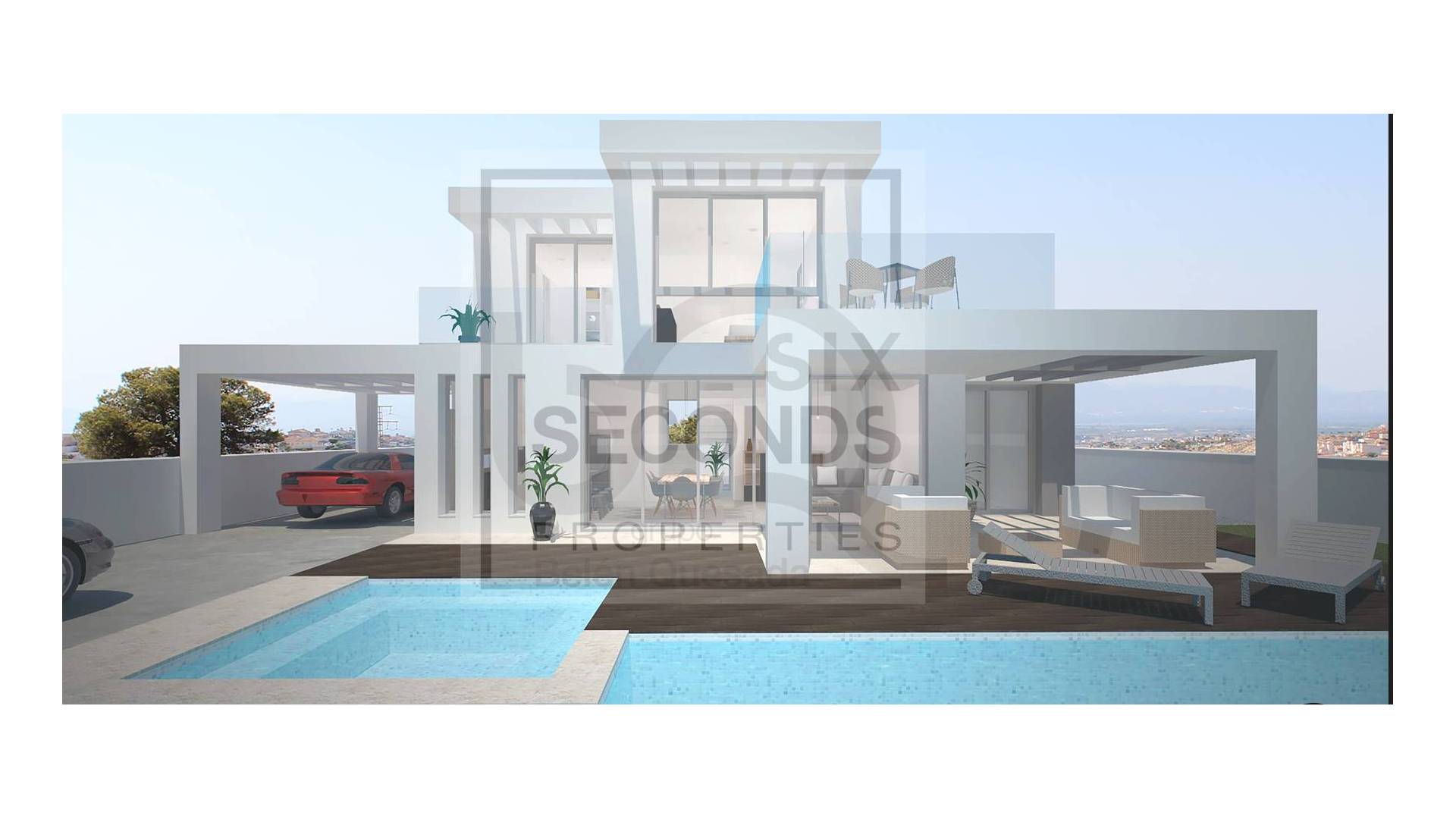 Nueva construcción  - Villa independiente - San Fulgencio - Urbanización La Marina