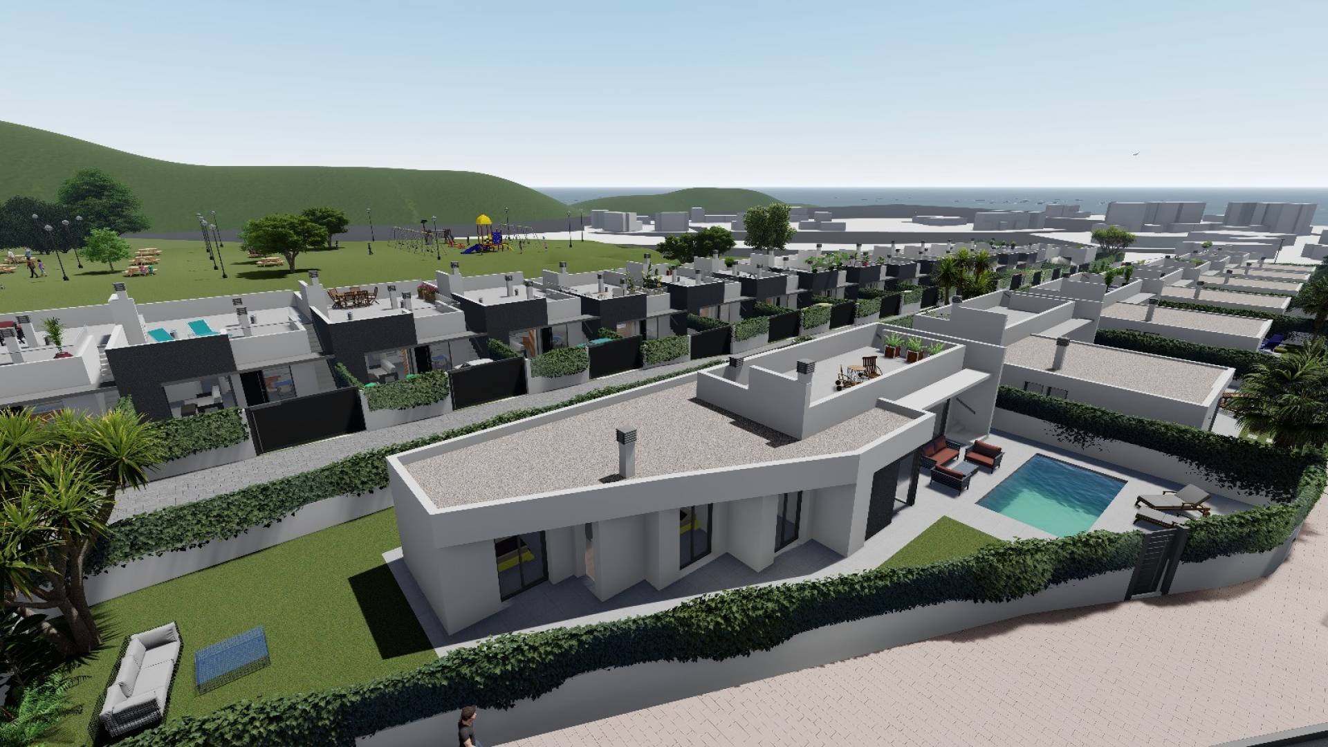 Nueva construcción  - Villa independiente - San Juan de los Terreros