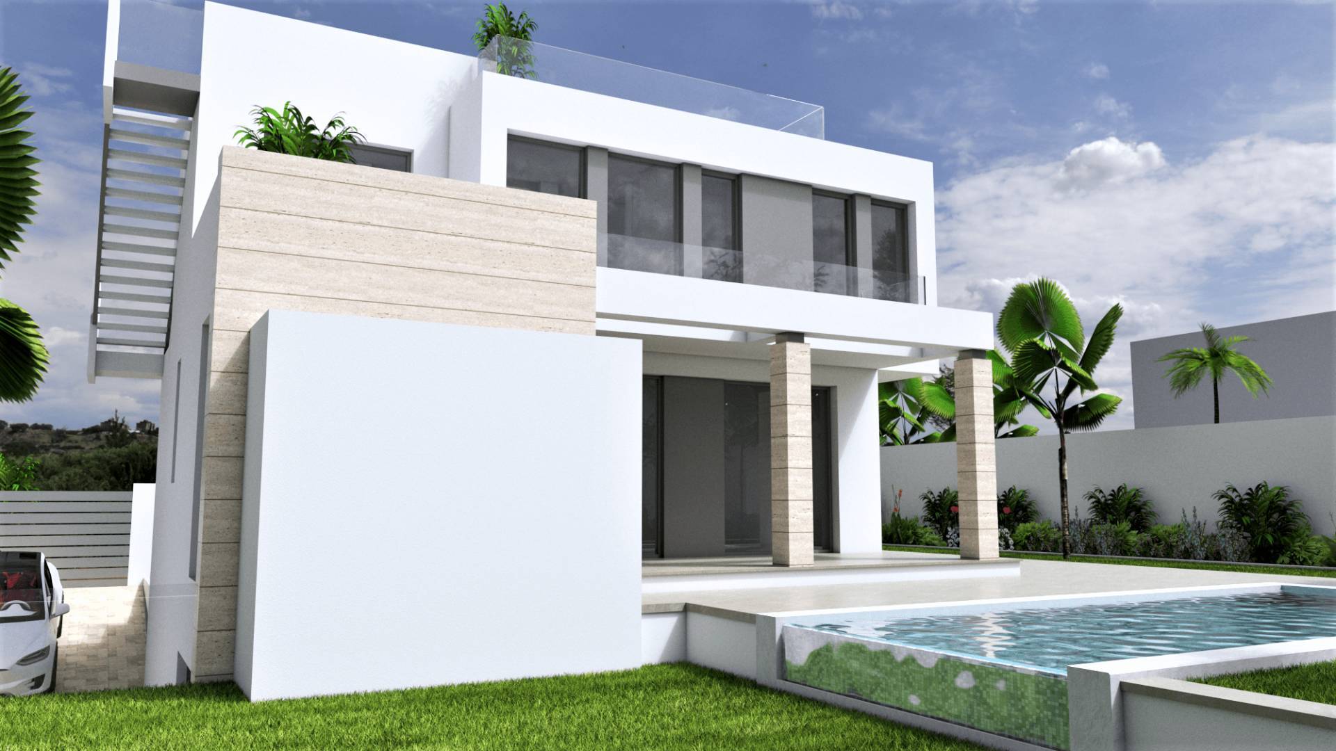 Nueva construcción  - Villa independiente - Torrevieja - Cabo Cervera