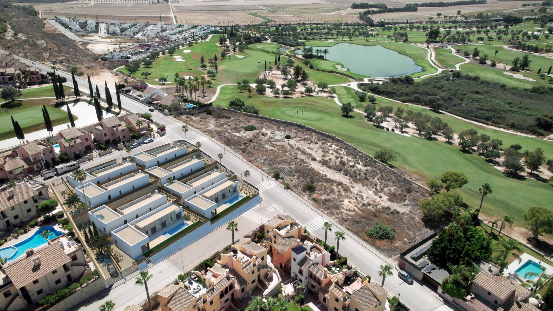 Nueva construcción  - Villa semi pareada - Algorfa - La Finca Golf