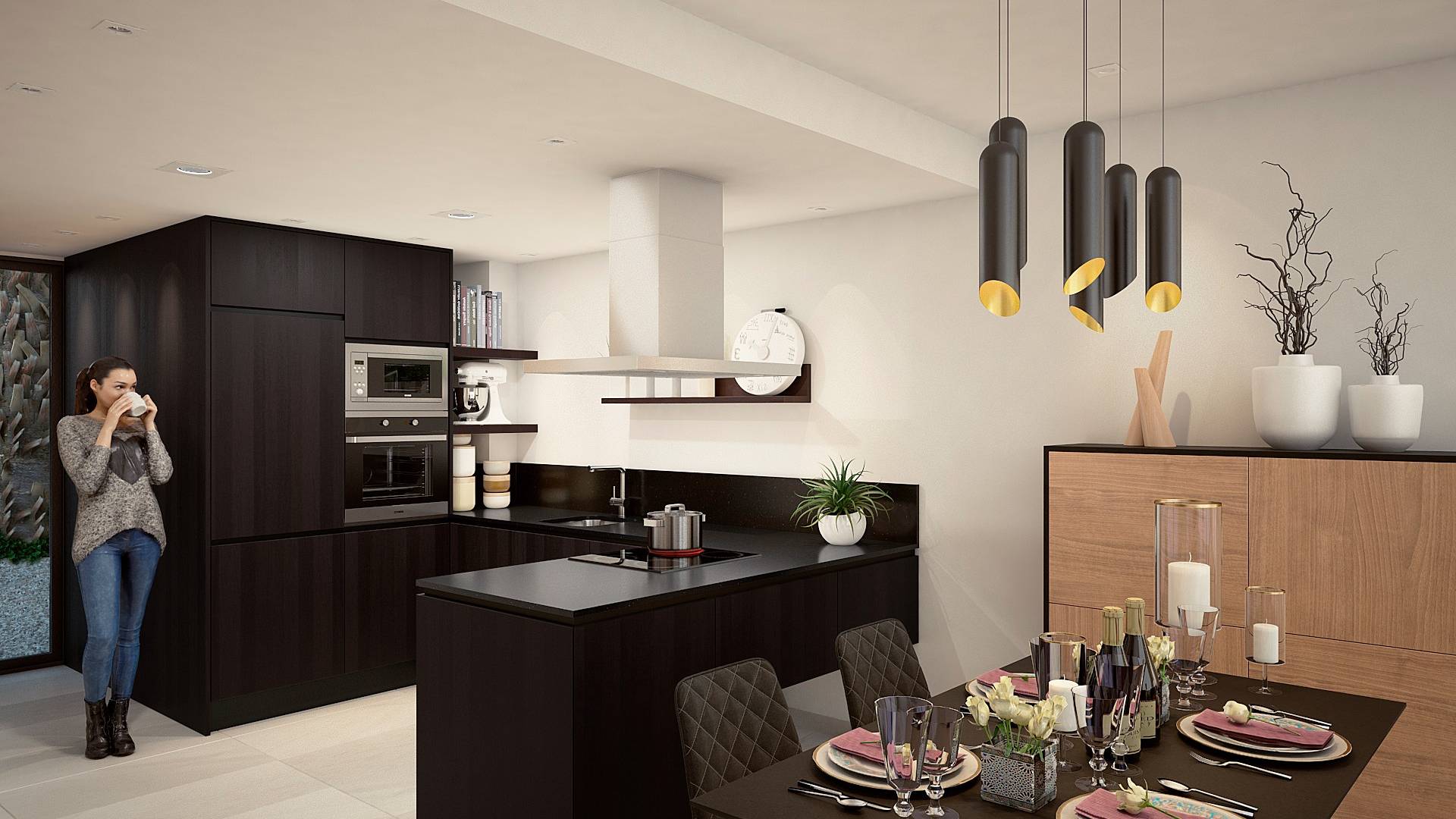 Nueva construcción  - Villa semi pareada - Algorfa - La Finca Golf