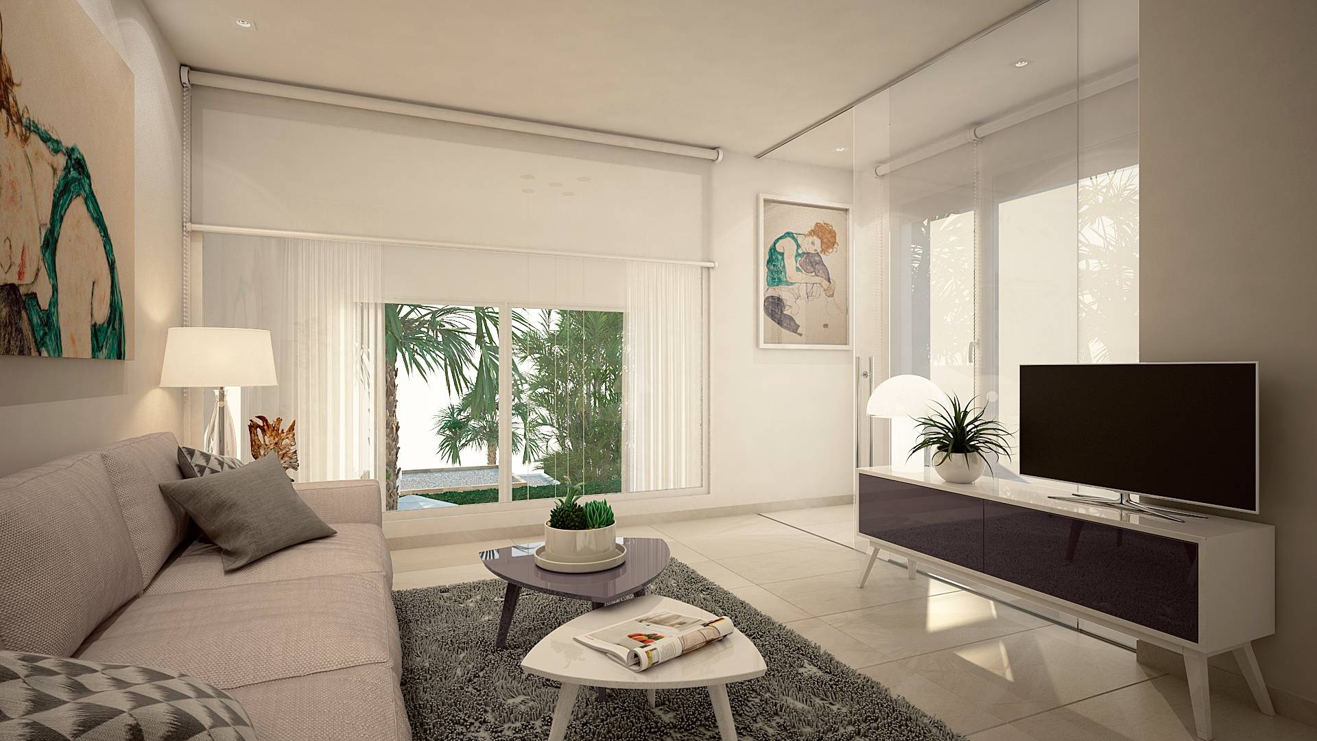 Nueva construcción  - Villa semi pareada - Algorfa - La Finca Golf