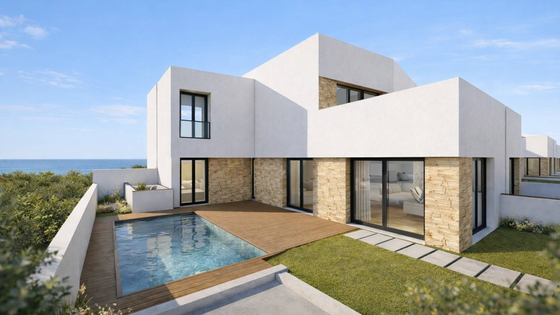 Nueva construcción  - Villa semi pareada - Bigastro - bigastro