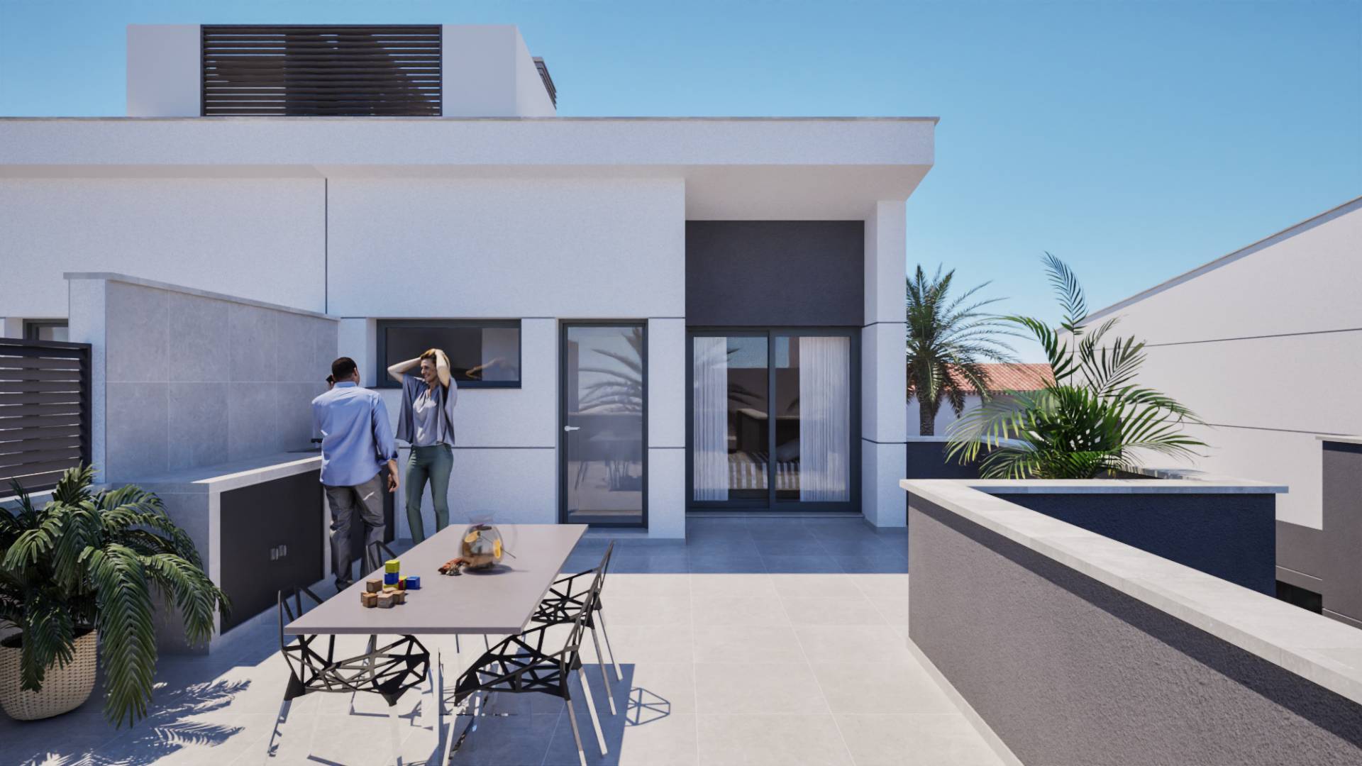 Nueva construcción  - Villa semi pareada - CARTAGENA - Los Nietos