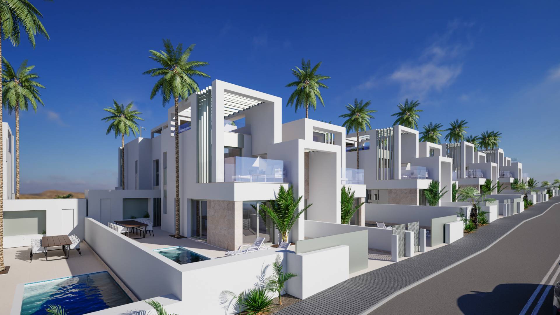 Nueva construcción  - Villa semi pareada - Ciudad Quesada - Rojales - Ciudad Quesada