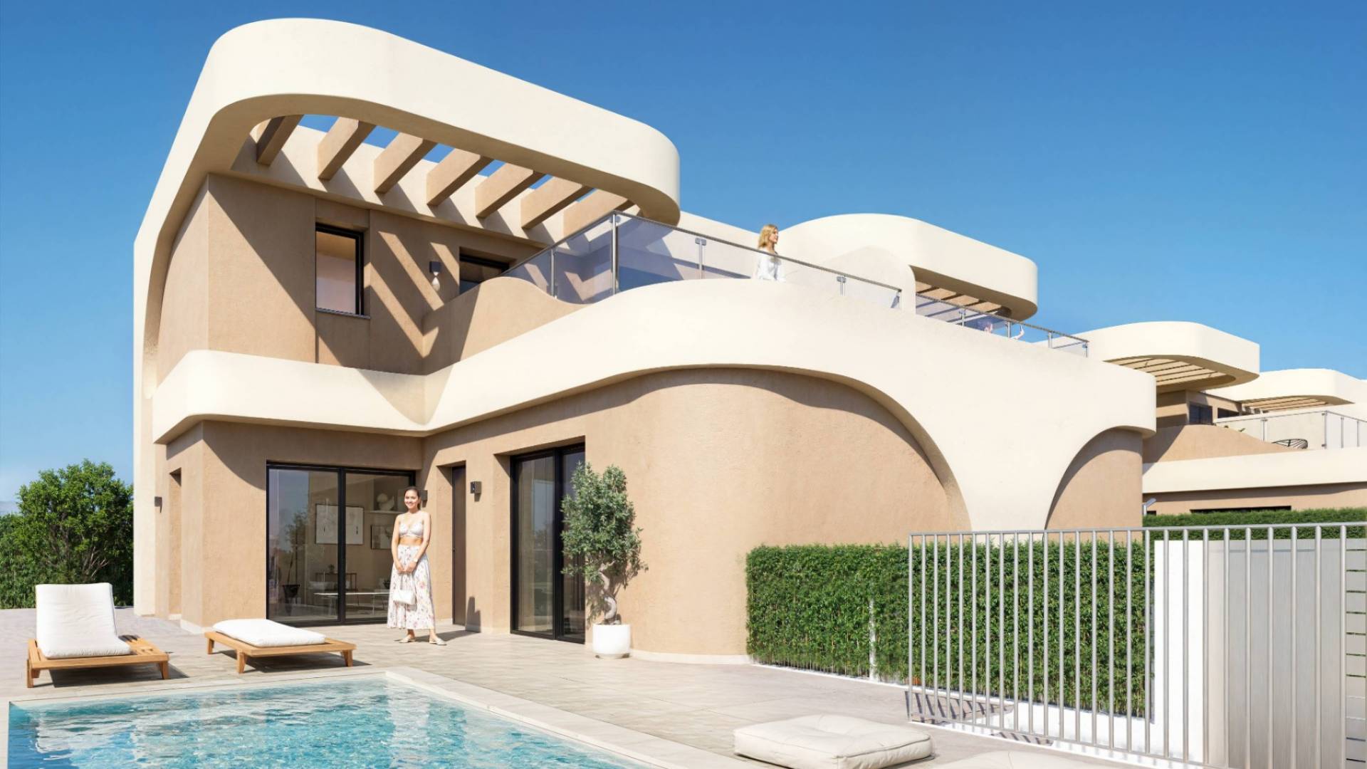 Nueva construcción  - Villa semi pareada - Daya Nueva