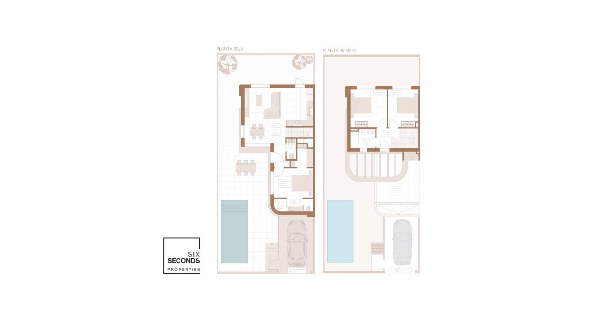 Nueva construcción  - Villa semi pareada - Daya Nueva