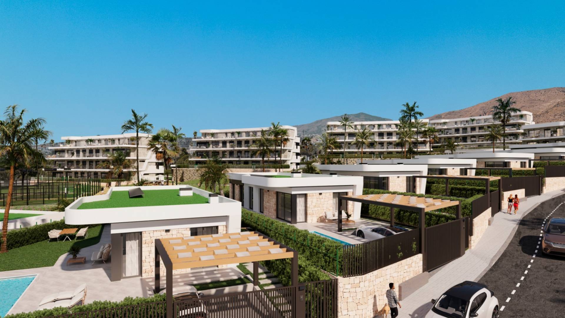 Nueva construcción  - Villa semi pareada - Finestrat - Sierra Cortina