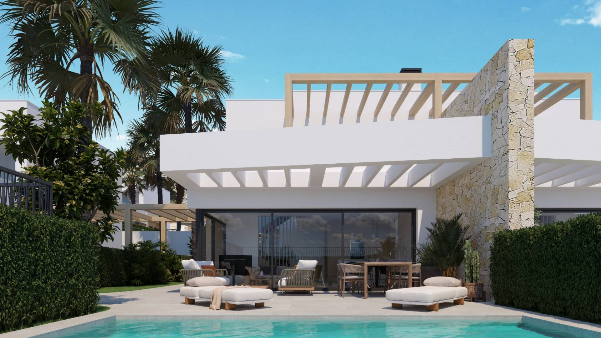 Nueva construcción  - Villa semi pareada - Monforte del Cid - Font del Llop Golf Resort