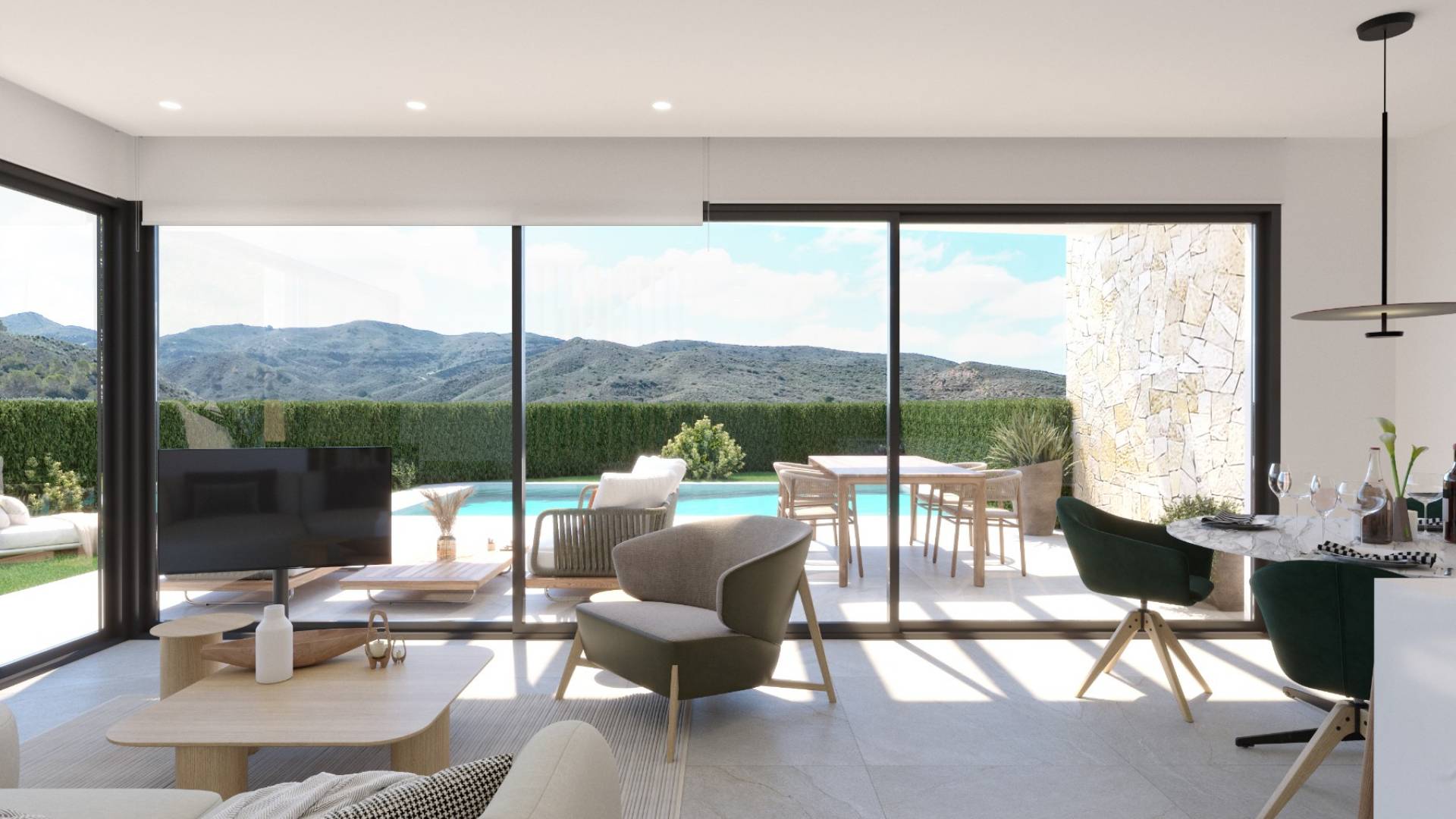 Nueva construcción  - Villa semi pareada - Monforte del Cid - Font del Llop Golf Resort