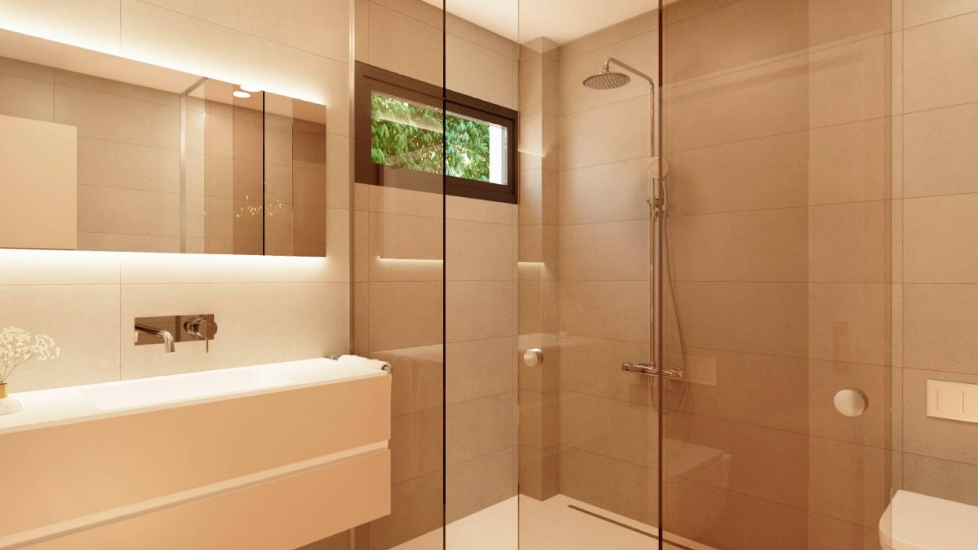 Nueva construcción  - Villa semi pareada - Monforte del Cid - Font del Llop Golf Resort