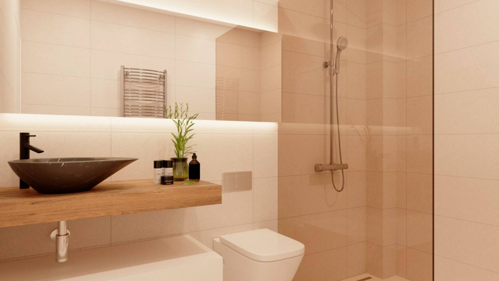 Nueva construcción  - Villa semi pareada - Monforte del Cid