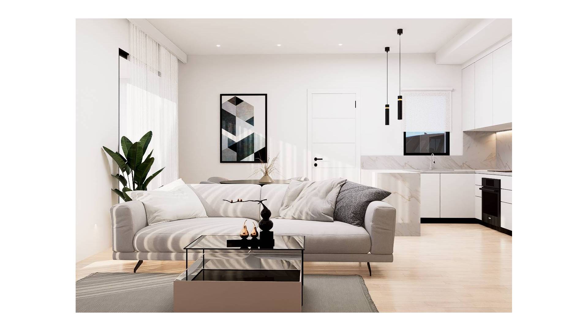 Nueva construcción  - Villa semi pareada - Orihuela Costa - La Zenia