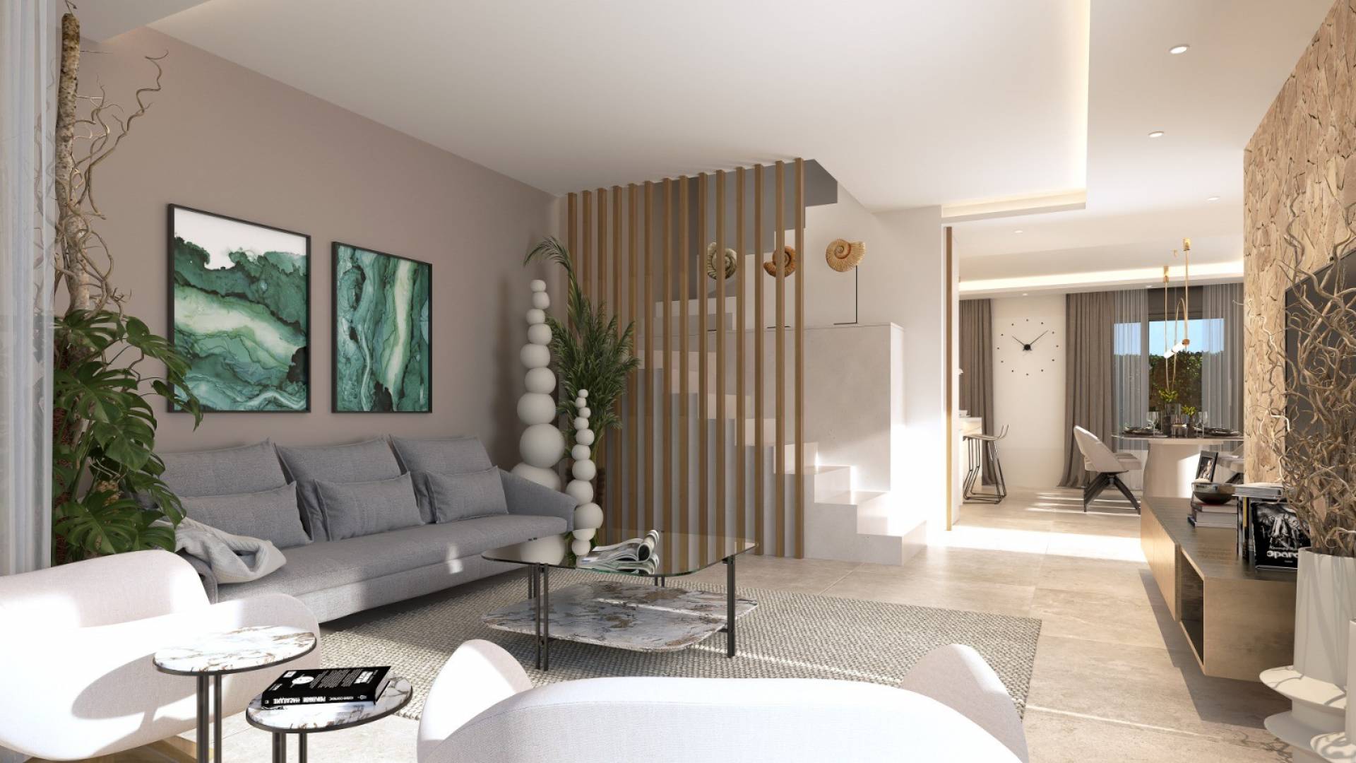 Nueva construcción  - Villa semi pareada - Orihuela Costa - Villamartín