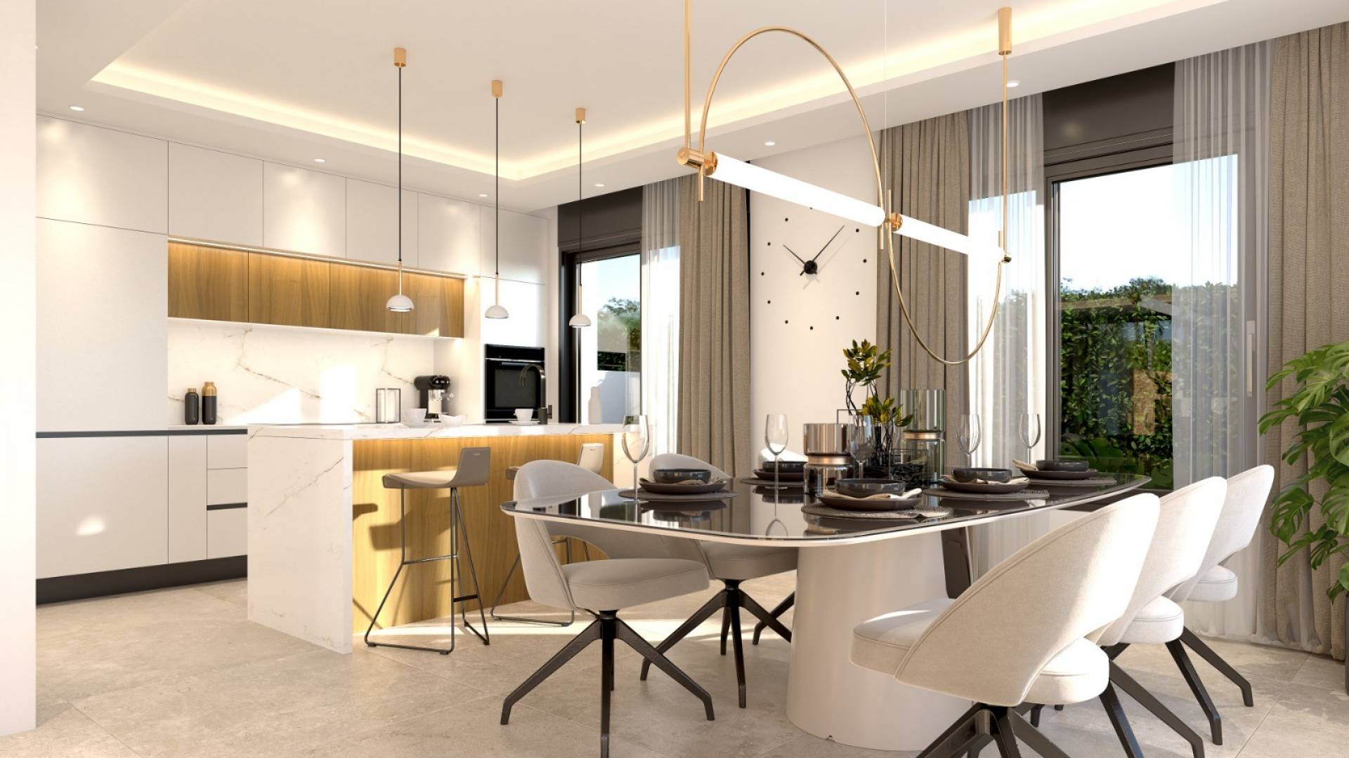 Nueva construcción  - Villa semi pareada - Orihuela Costa - Villamartín