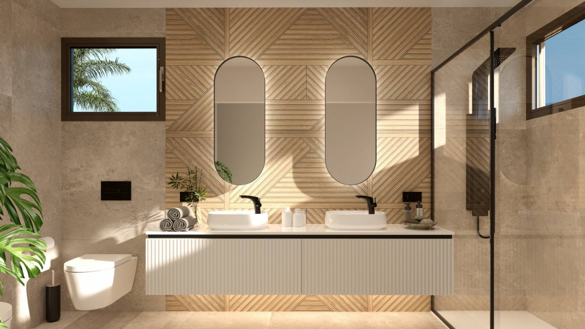 Nueva construcción  - Villa semi pareada - Orihuela Costa - Villamartín