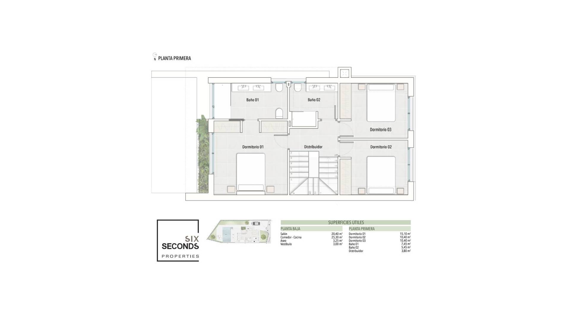Nueva construcción  - Villa semi pareada - Orihuela Costa - Villamartín