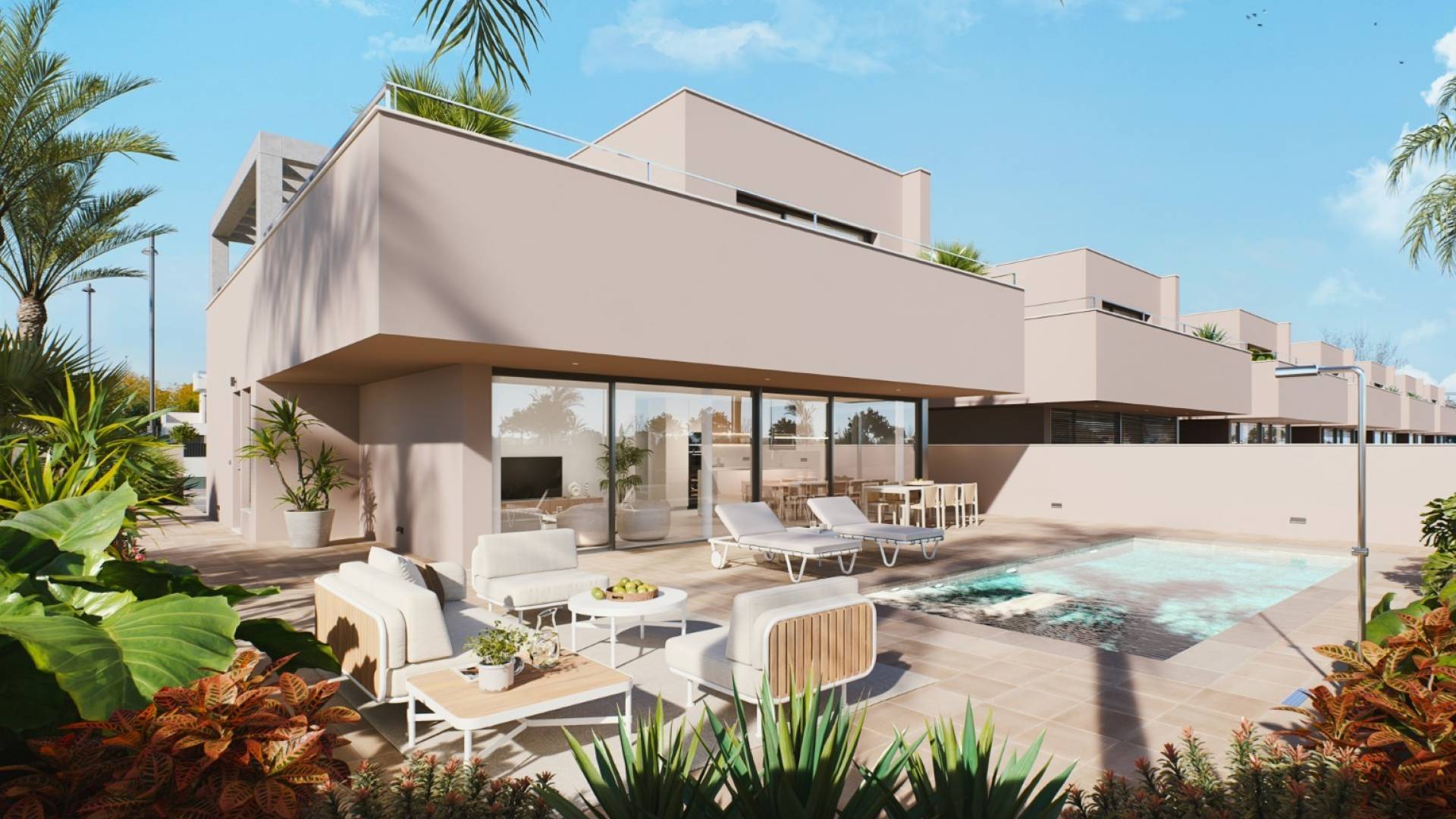 Nueva construcción  - Villa semi pareada - Roldán