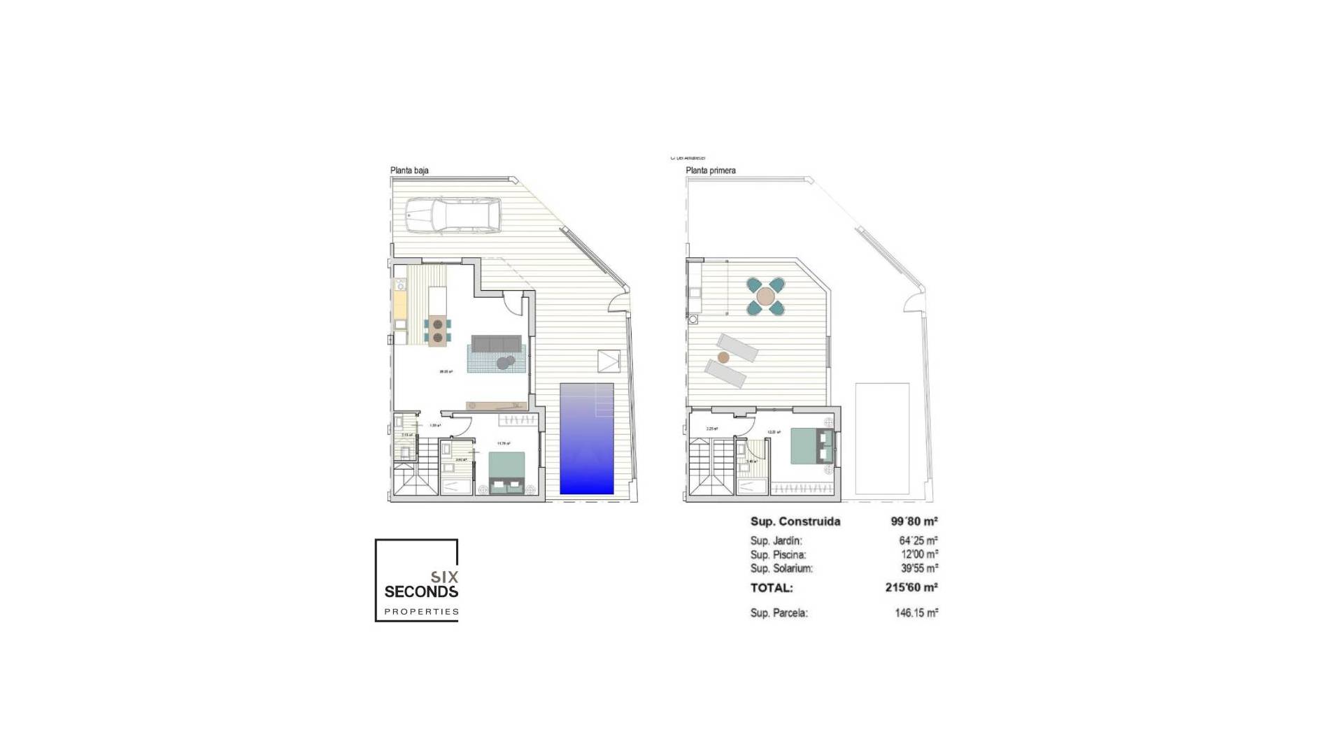 Nueva construcción  - Villa semi pareada - Roldán