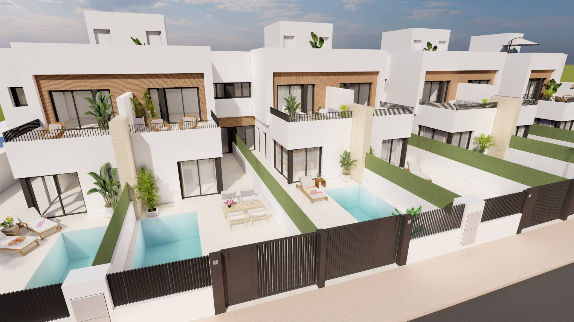 Nueva construcción  - Villa semi pareada - San Javier - Santiago De La Ribera