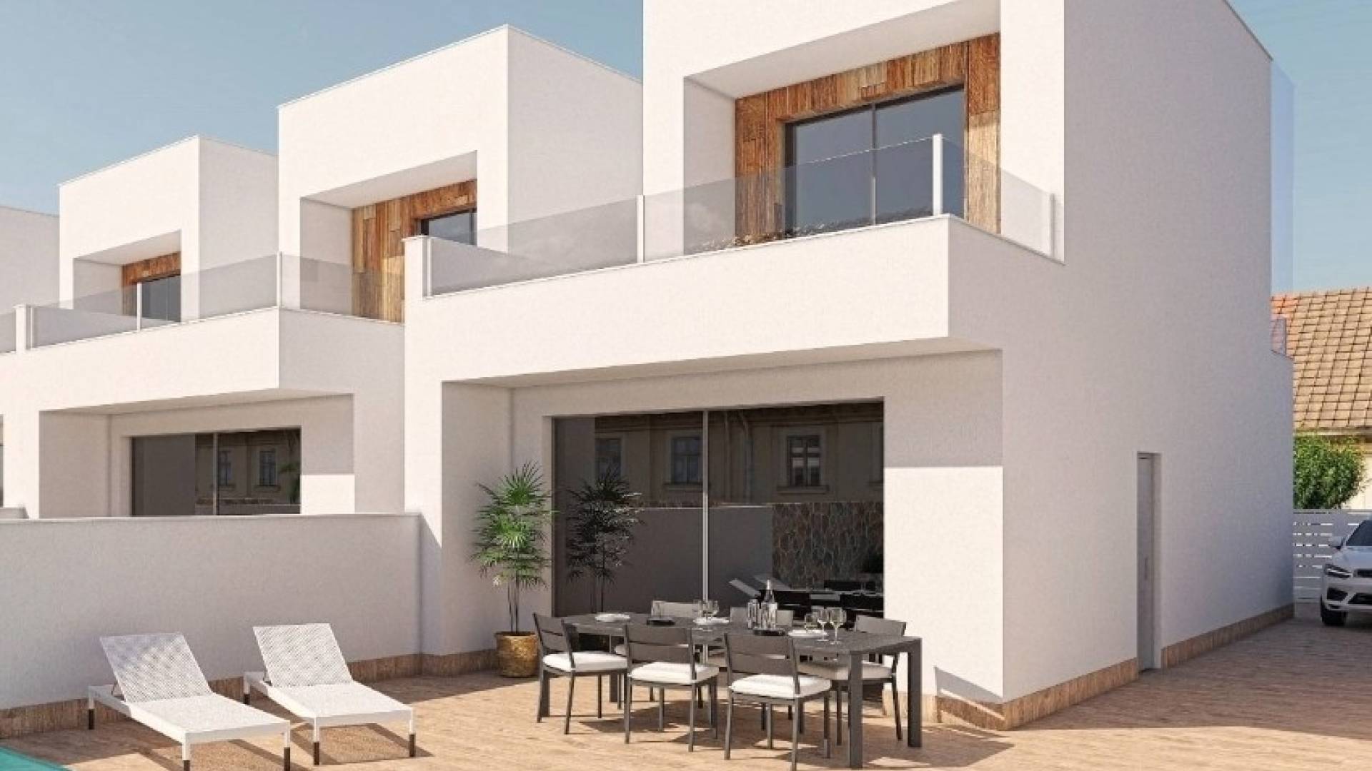 Nueva construcción  - Villa semi pareada - San Pedro del Pinatar
