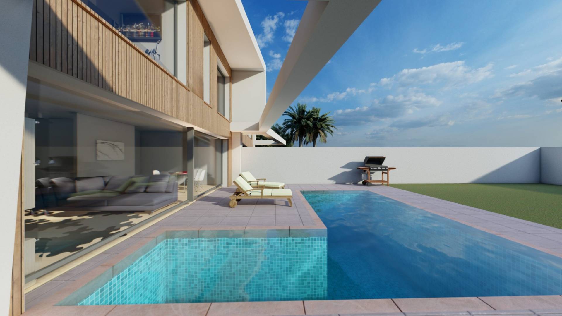 Nueva construcción  - Villa semi pareada - Santa Pola - Gran Alacant