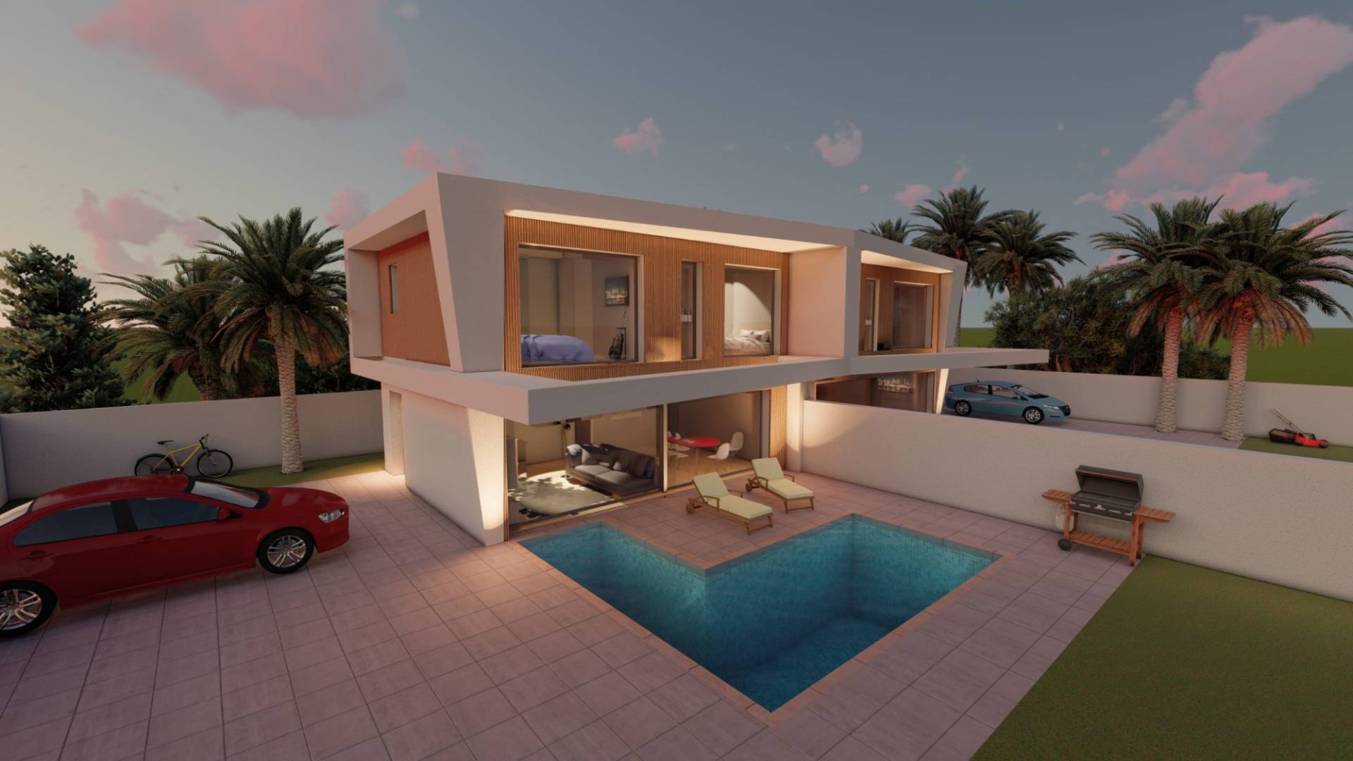Nueva construcción  - Villa semi pareada - Santa Pola - Gran Alacant