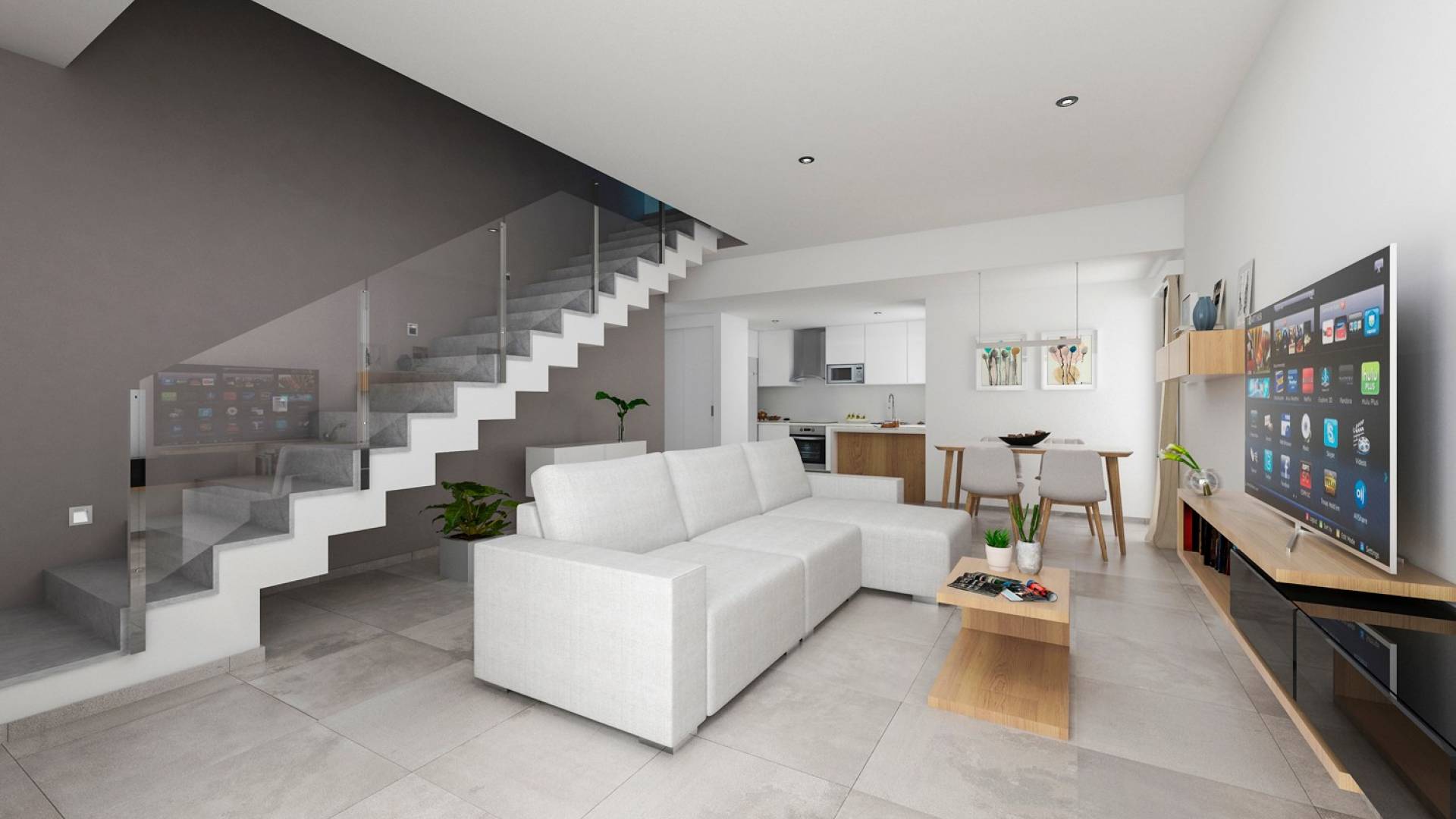 Nueva construcción  - Villa semi pareada - Torre de la Horadada