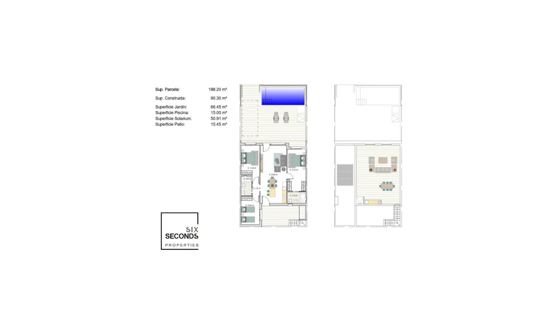 Nueva construcción  - Villa semi pareada - Torre Pacheco - Dolores de Pacheco