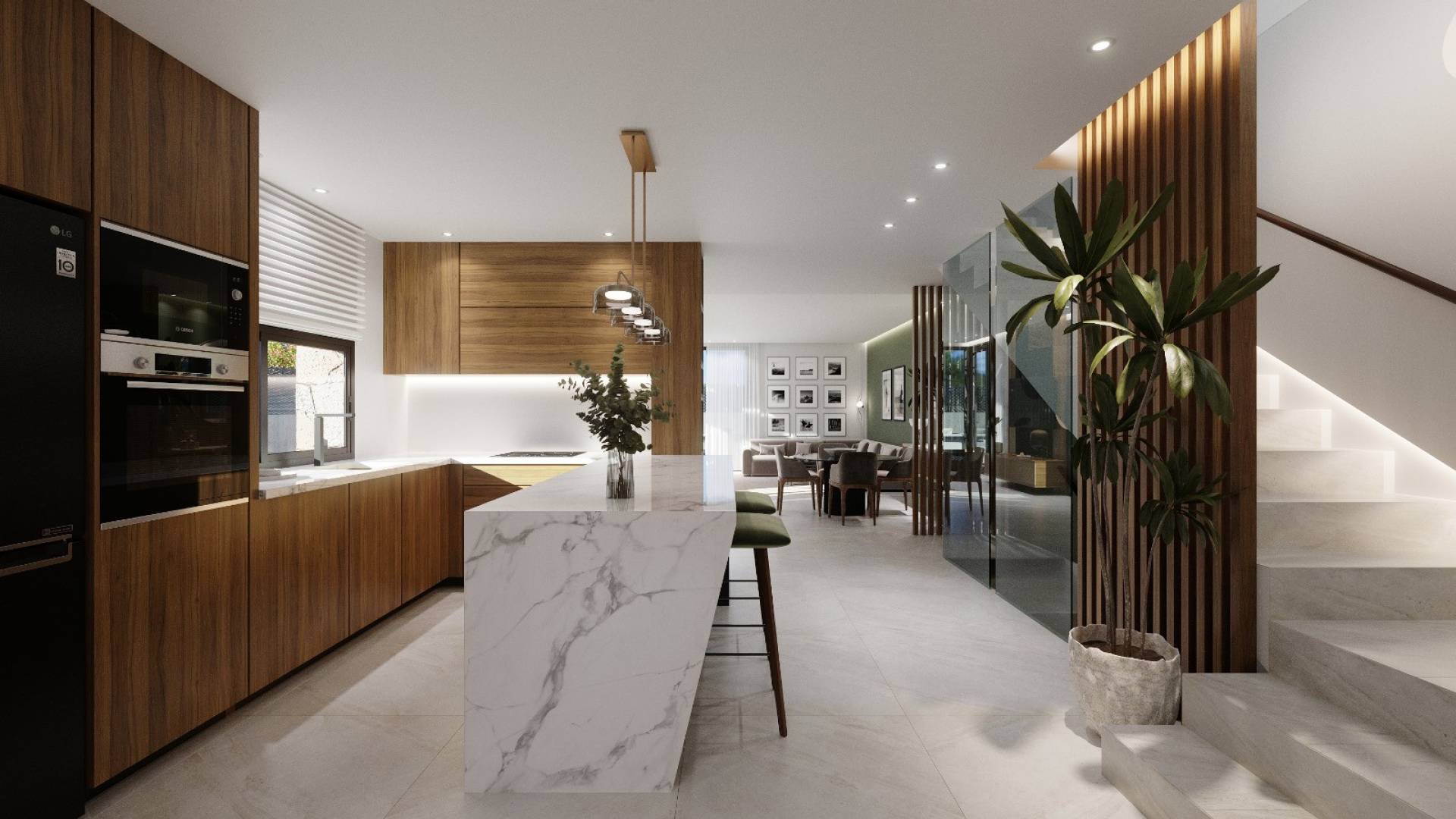 Nueva construcción  - Villa semi pareada - Torre Pacheco - Santa Rosalia