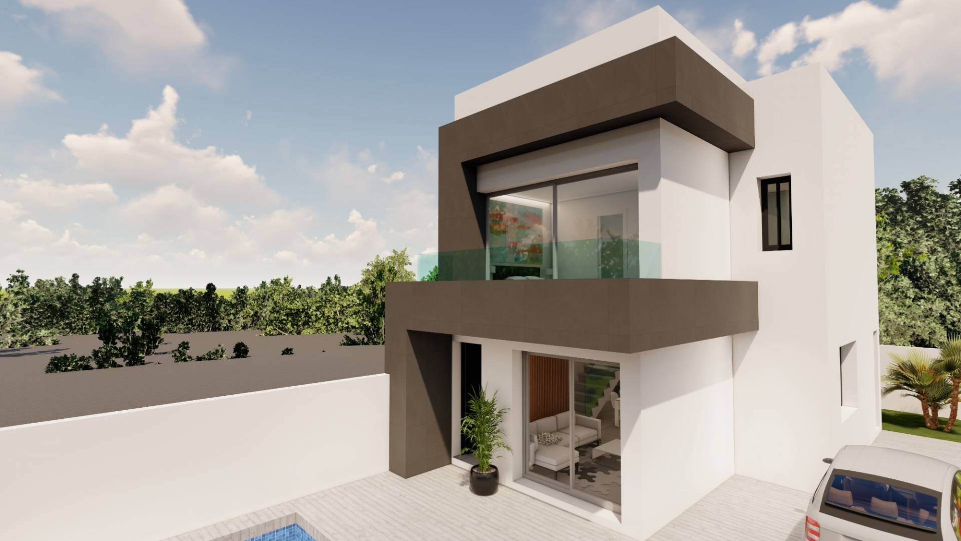 Nueva construcción  - Villa / Semi separado - Almoradi - Las Heredades