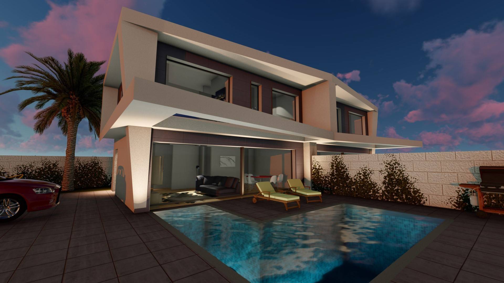 Nueva construcción  - Villa / Semi separado - Gran Alacant