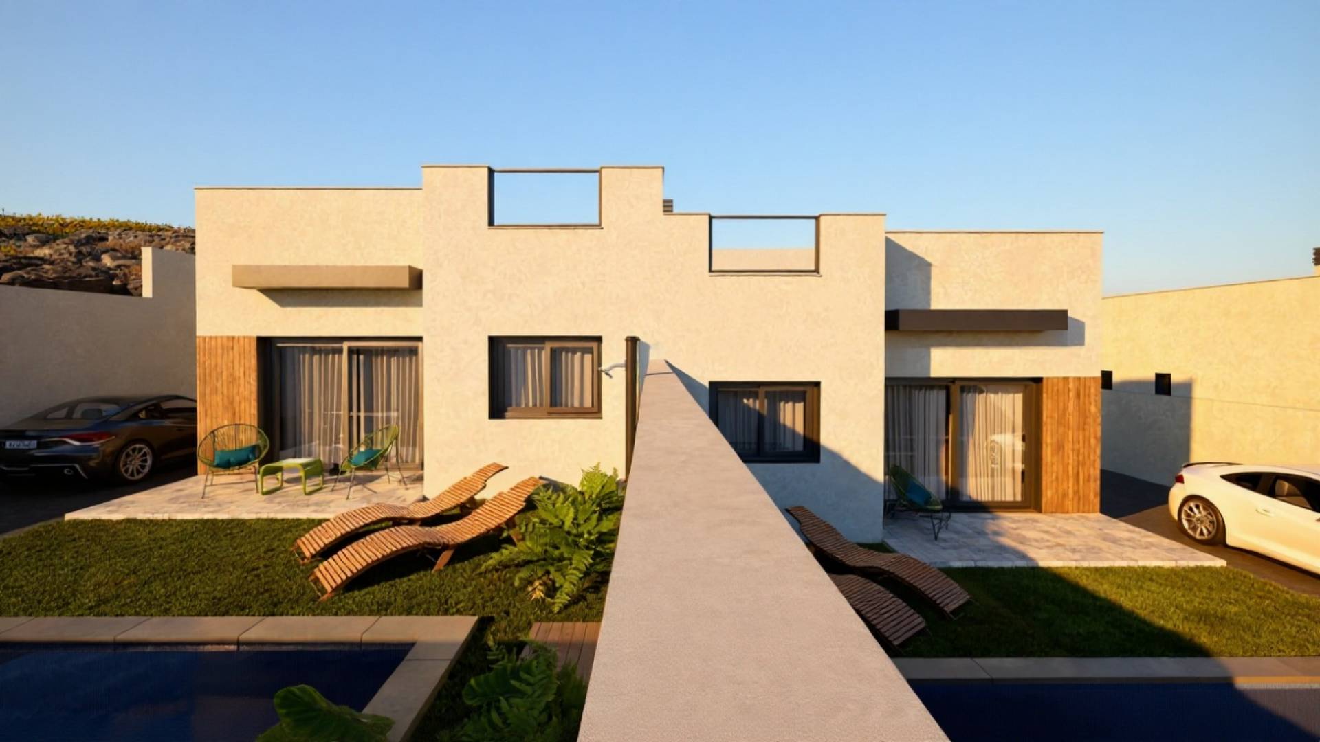 Nueva construcción  - Villa / Semi separado - Mazarrón