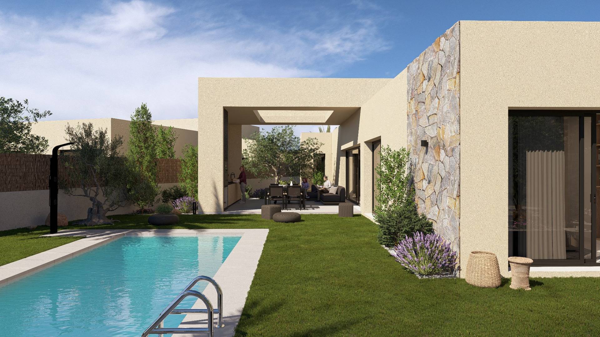 Nueva construcción  - Villa / Semi separado - MURCIA - BAÑOS Y MENDIGO/ ALTAONA GOLF