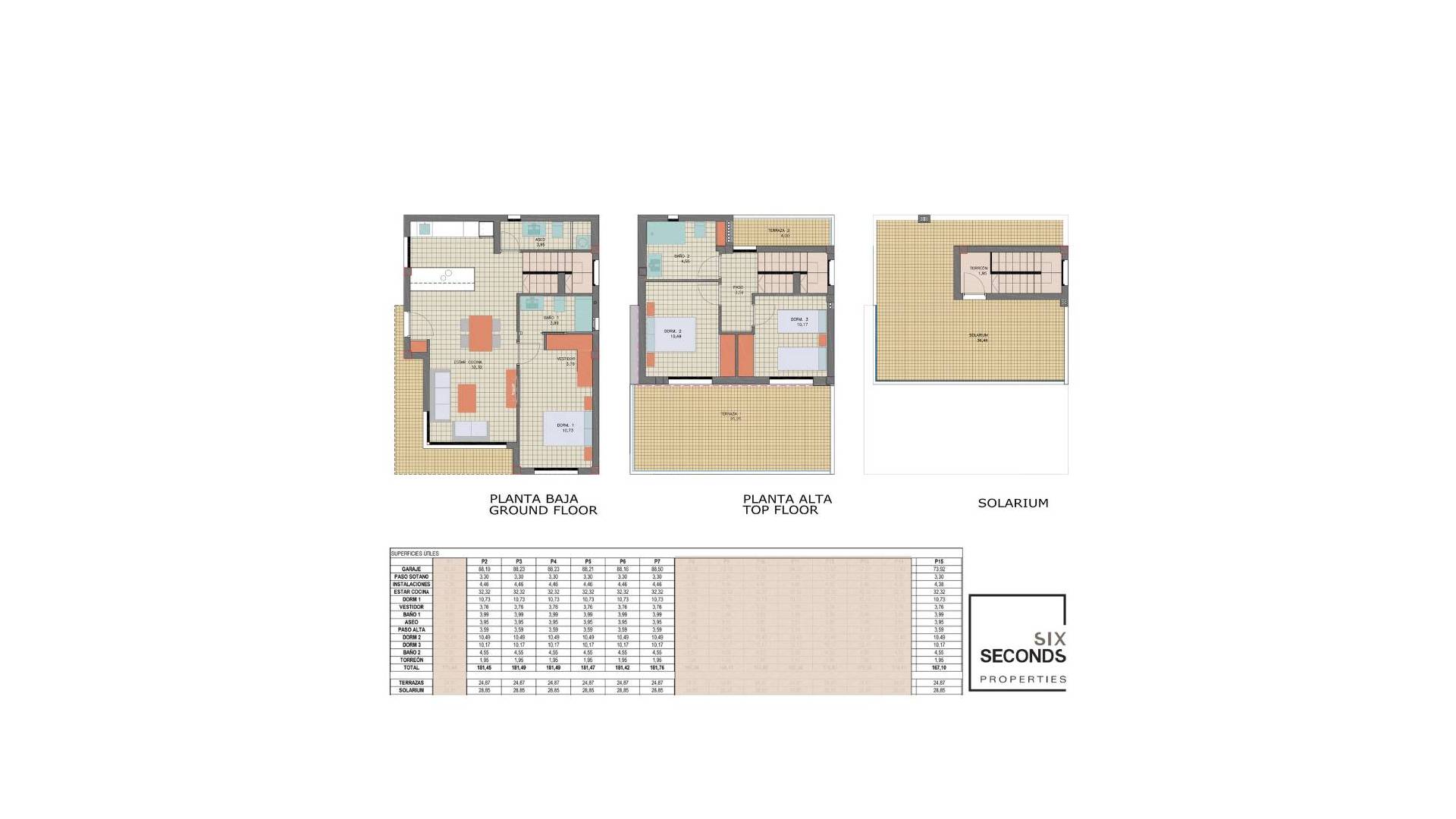 Nueva construcción  - Villa / Semi separado - Pilar de la Horadada