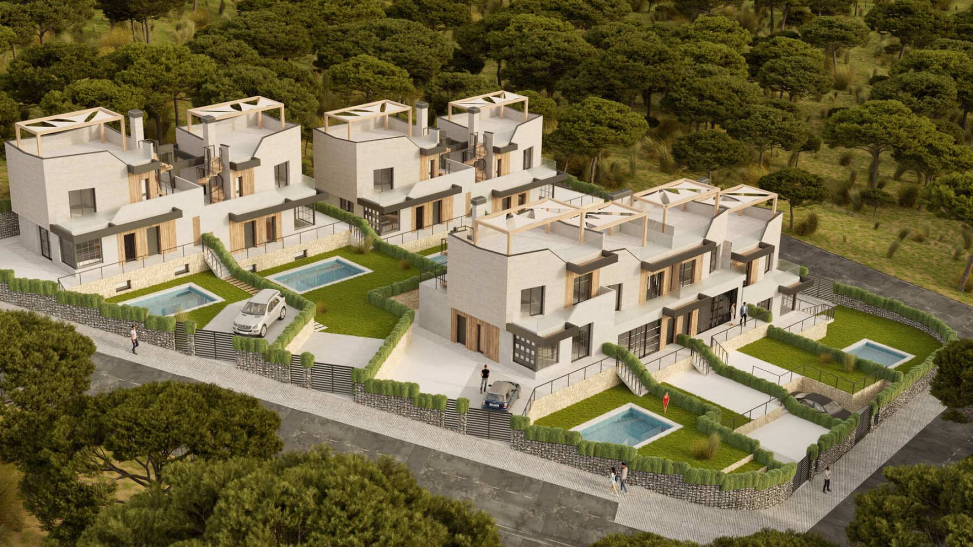 Nueva construcción  - Villa / Semi separado - Polop